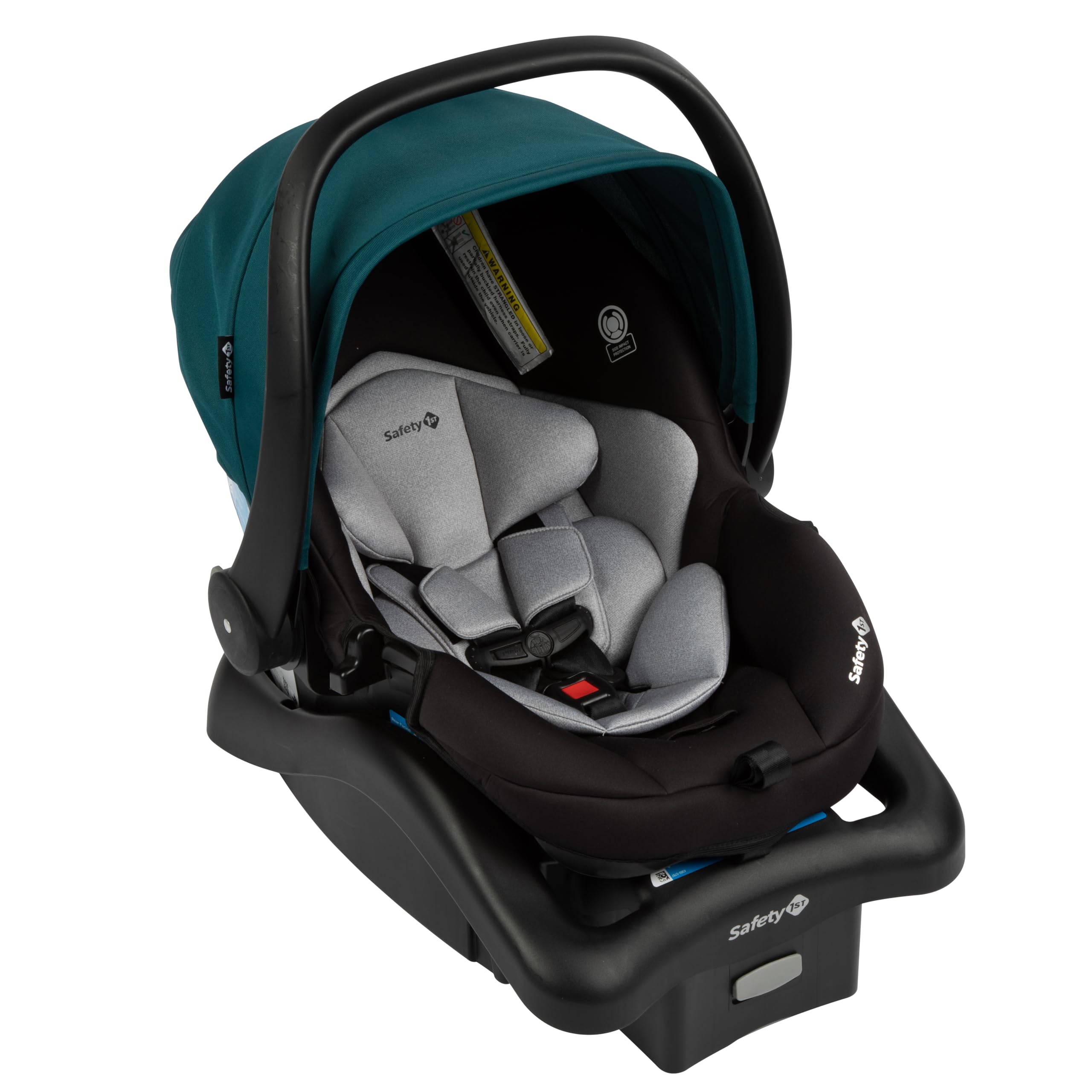 Safety 1st Grow and Go Flex 8-in-1 Convertible Car Seat & Stroller Combo for Infants 4-30 lbs | Lightweight Travel System with Adjustable Canopy & Cup Holder | Perfect for Daily Walks, Shopping & Family Outings - Forest Tide