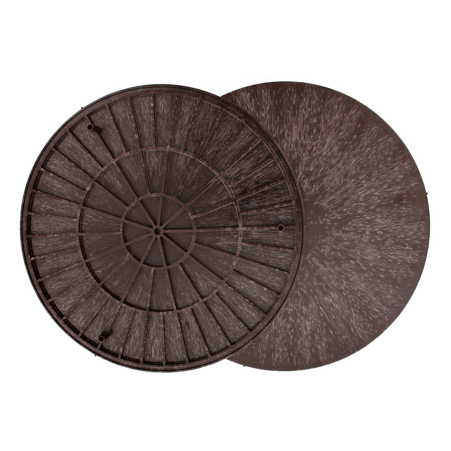 11 Round Plastic Pottery Wheel Bats - Set of 2 Durable & Balanced Clay Spinning Discs for Ceramics Making - Fits Standard Pottery Wheels - Perfect for Pottery Classes, Studio Work & Home DIY Projects