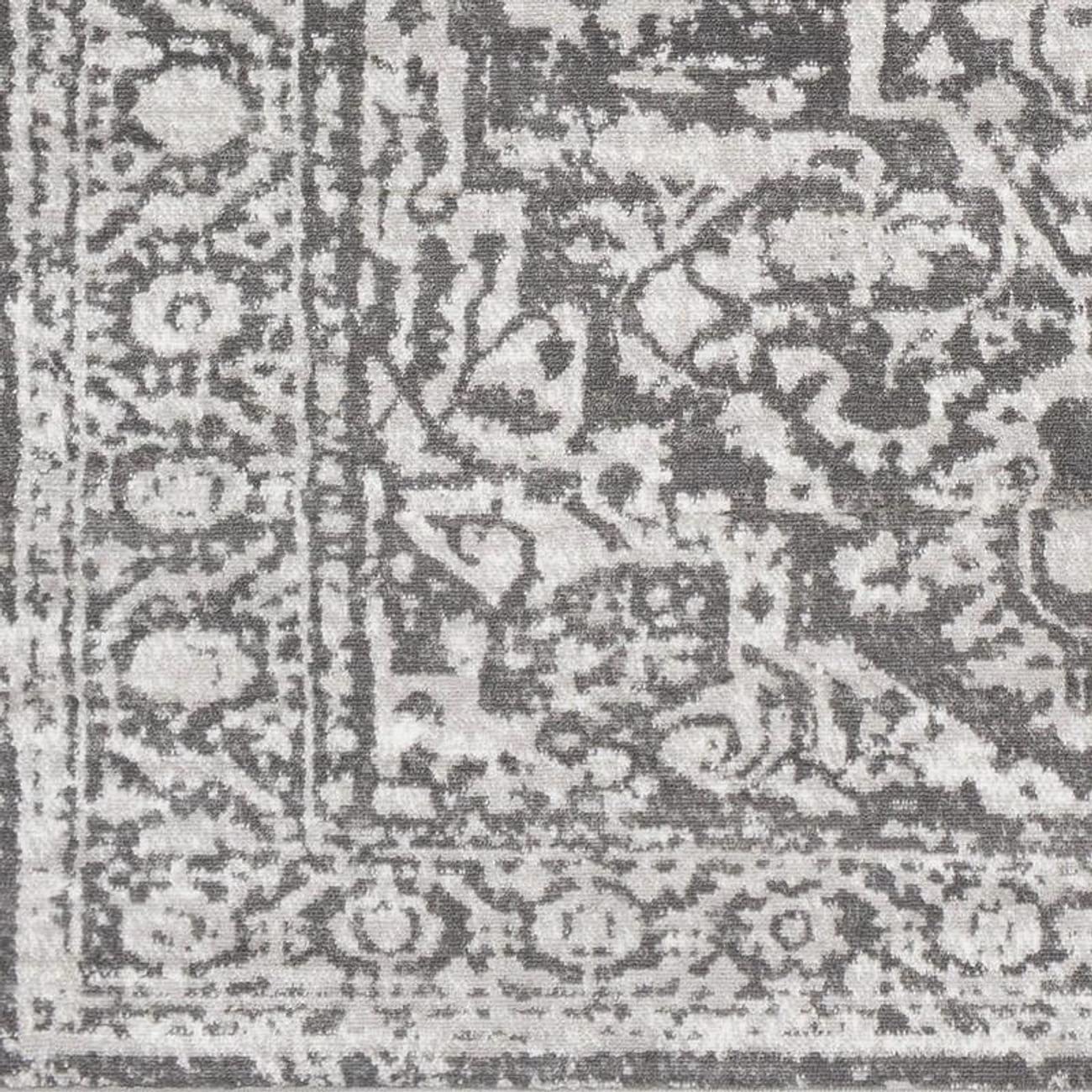 Mark&Day Emma Traditional Charcoal Area Rug 9x12 - Soft & Durable Carpet for Living Room, Bedroom, Kitchen - 8'10