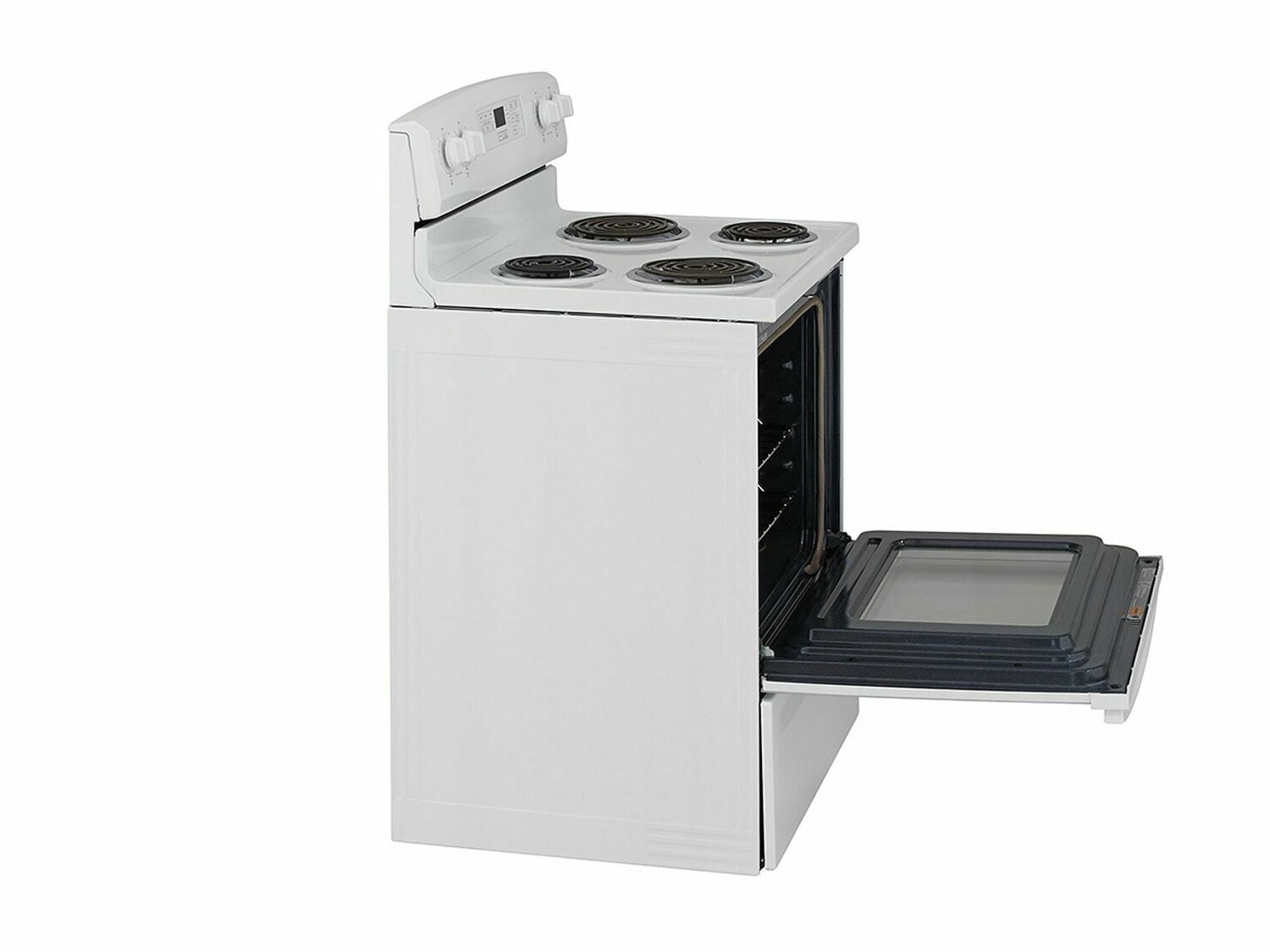 Amana ACR4503SFW 30-Inch Electric Range with Self-Cleaning Option - White | Freestanding Oven for Home Kitchen, Baking & Cooking | Perfect for Apartments, Small Kitchens & Family Use