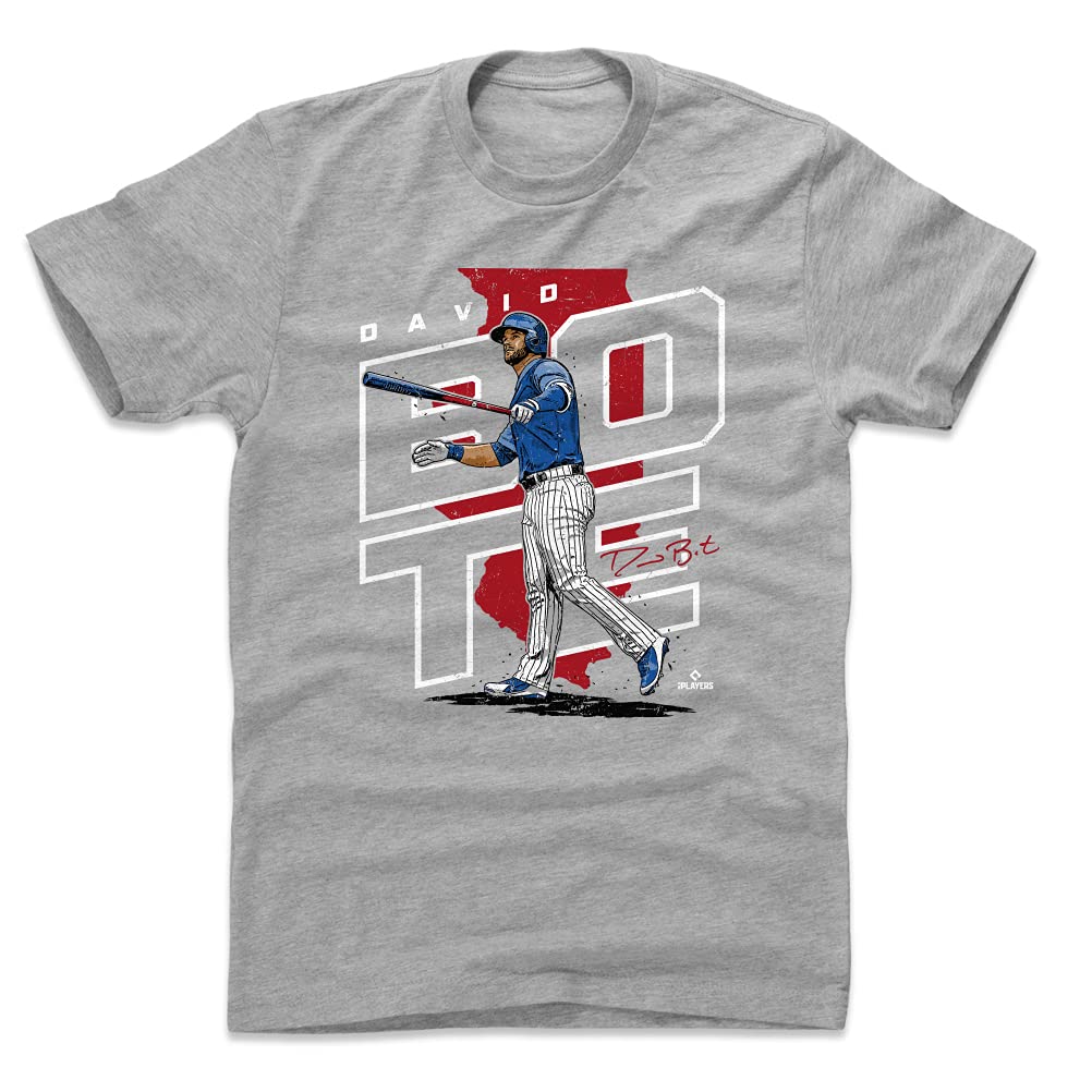 Official 500 LEVEL David Bote Replica Jersey - Chicago Cubs Baseball Shirt for Men - Perfect for Game Day, Fan Events & Sports Collectibles