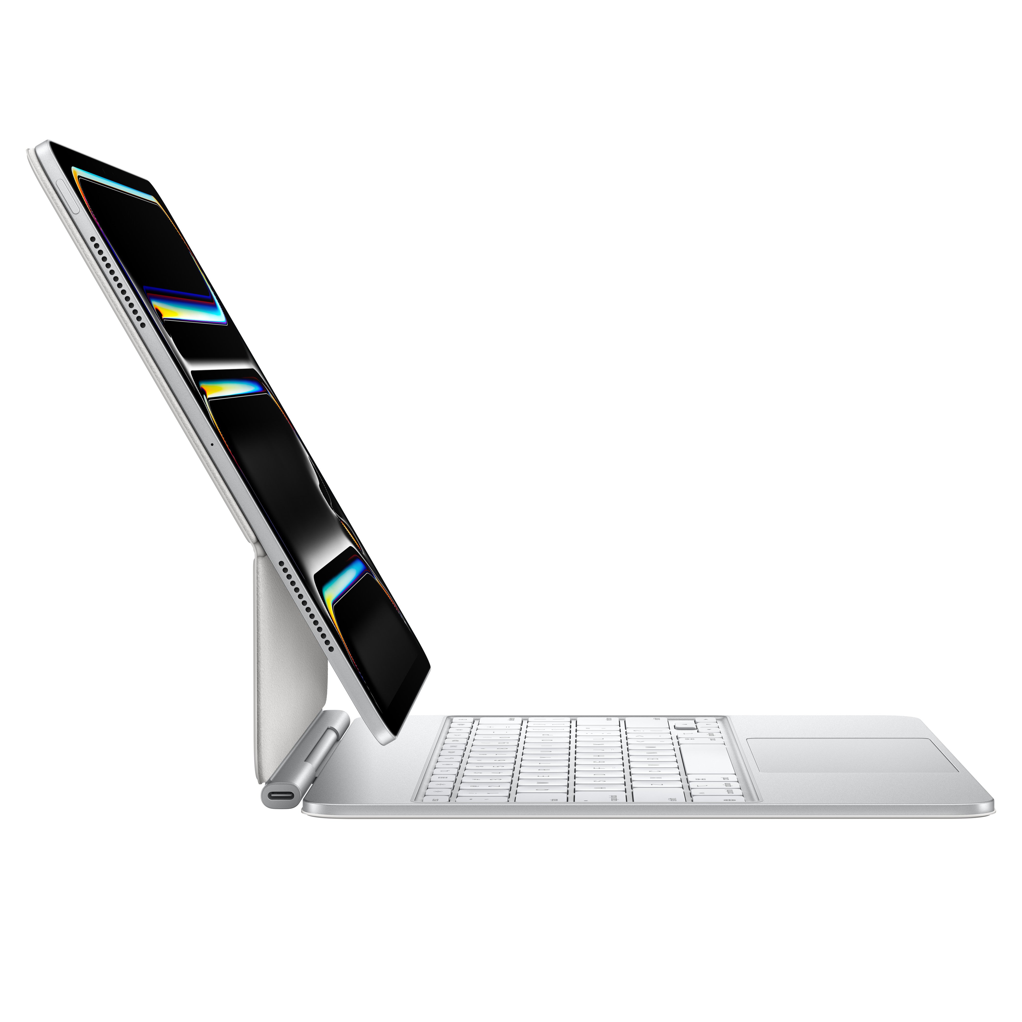 Apple Magic Keyboard for iPad Pro 13-inch (M4) - White | Wireless Bluetooth Keyboard with Trackpad | Perfect for Work, Study & Creative Projects