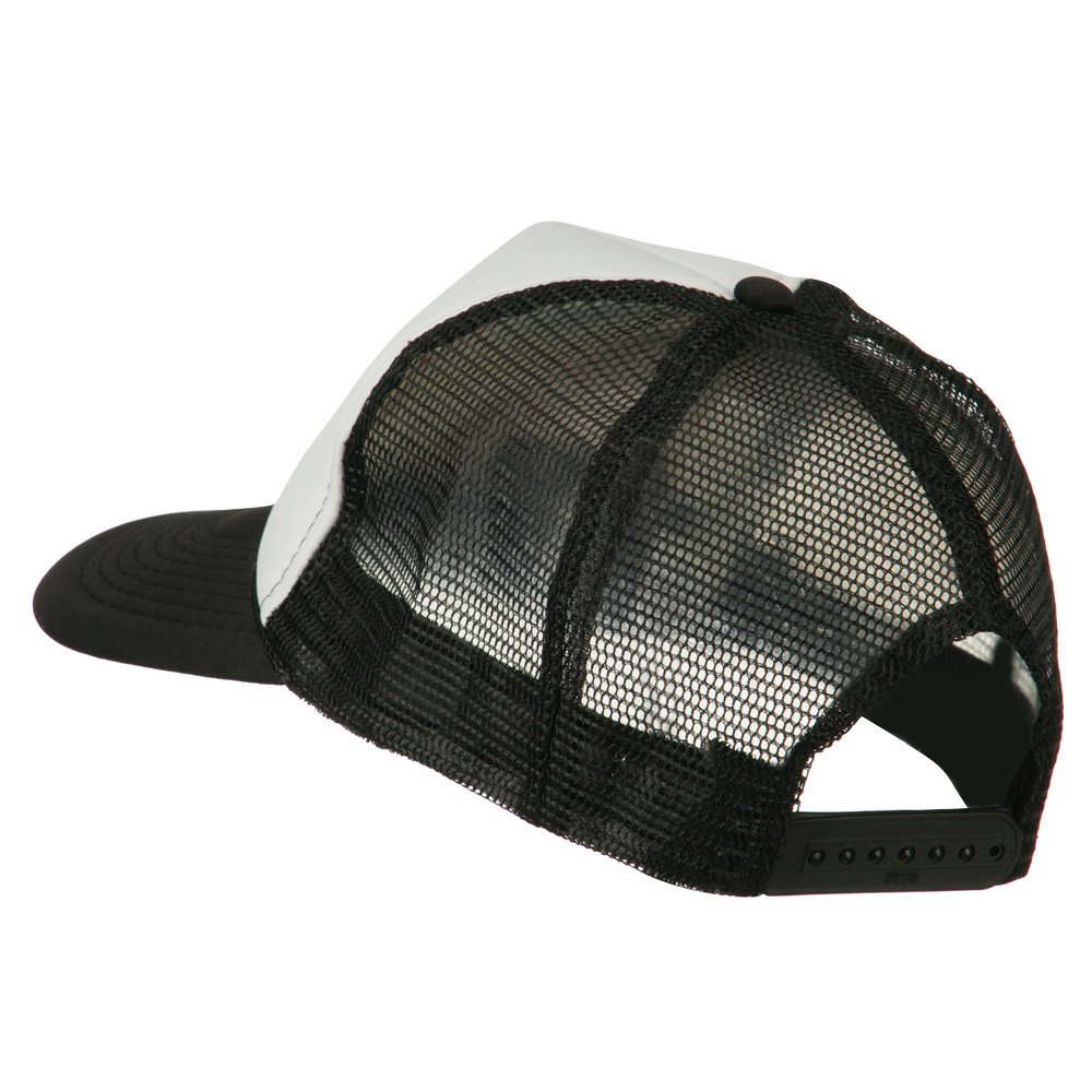 Life Guard Cross Embroidered Foam Mesh Back Cap - Breathable Adjustable Swim Hat for Beach, Pool & Water Sports