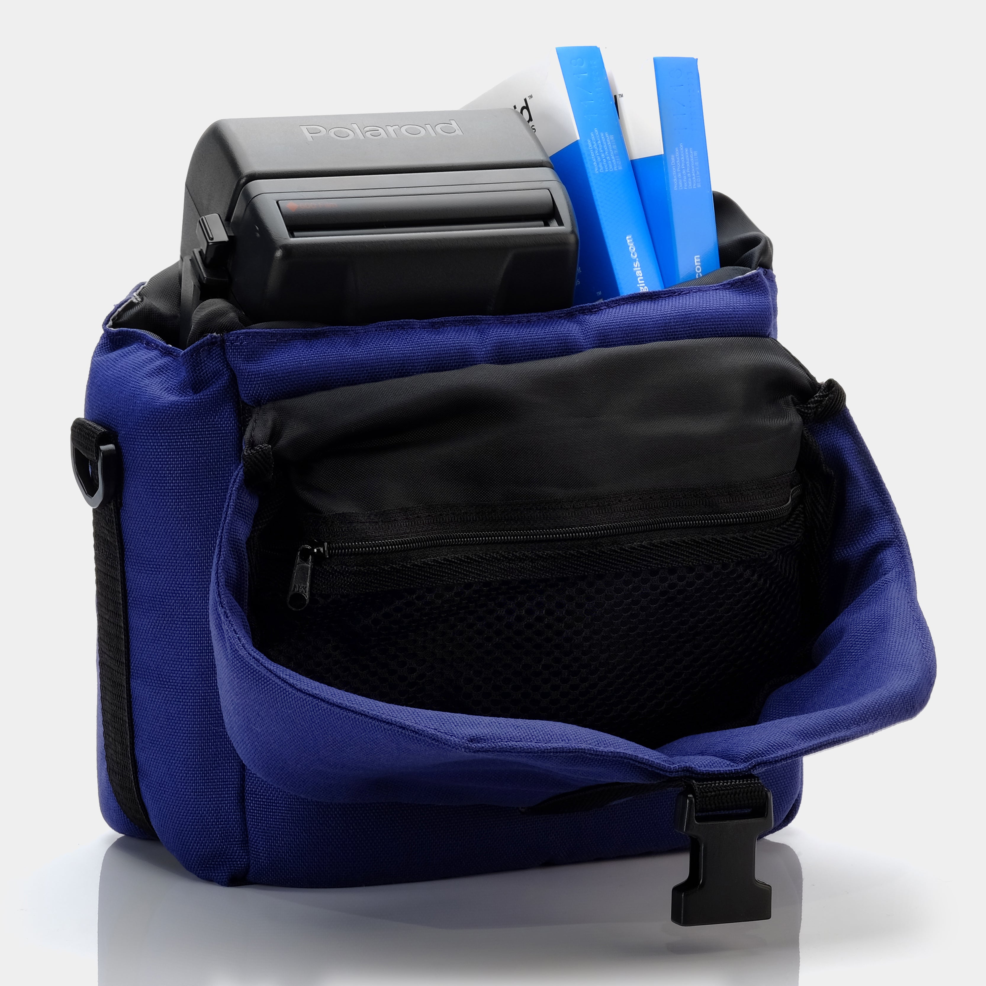 Blue Instant Camera Bag - Waterproof & Shockproof DSLR Camera Case for Travel & Outdoor Photography | Perfect for Hiking, Vacations & Professional Shoots