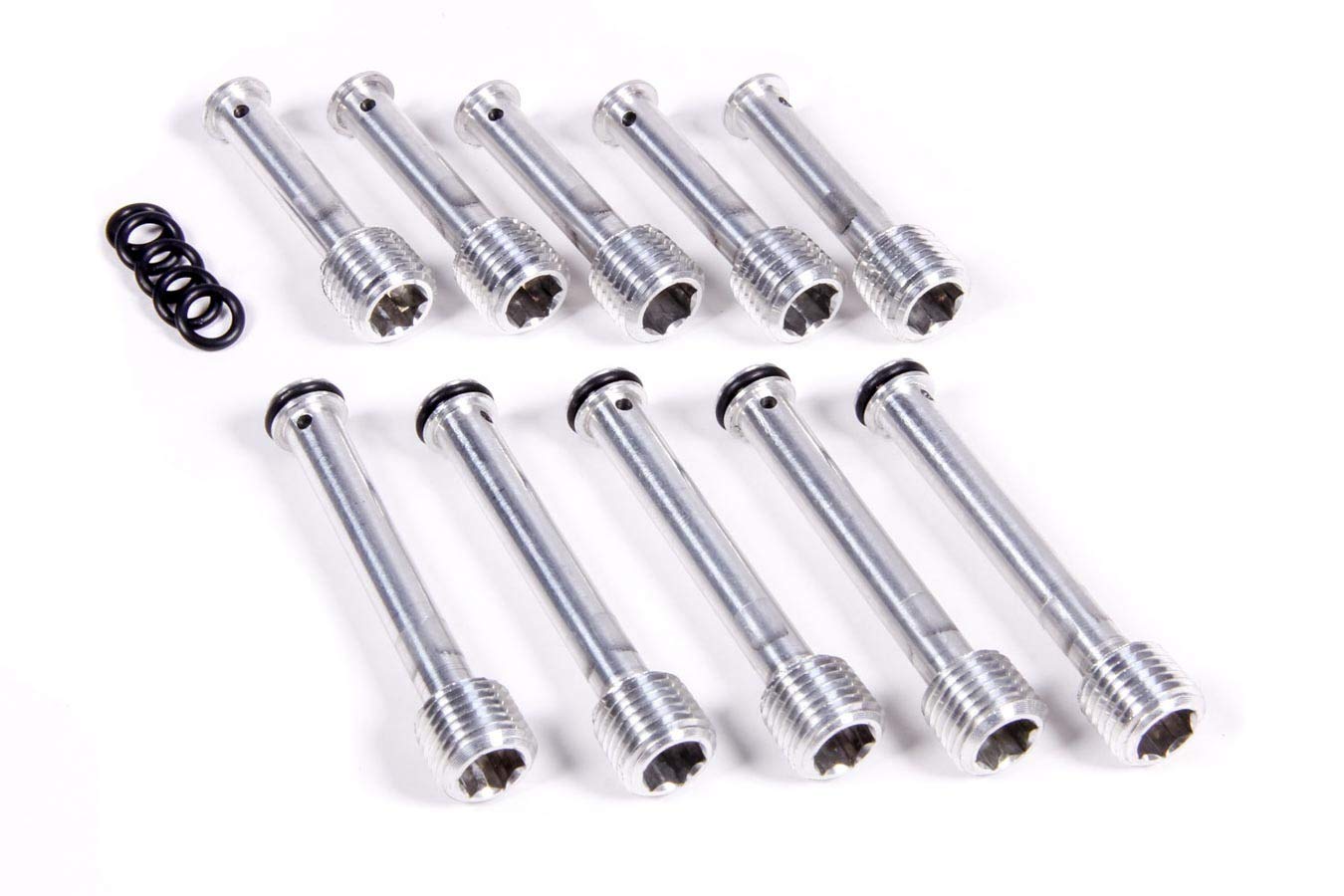 Allstar Performance ALL90072-5 Oil Restrictor Kit - High Flow Billet Aluminum Engine Oil Pressure Regulator for Racing & Performance Cars - Perfect for Track Days, Drag Racing & Engine Builds