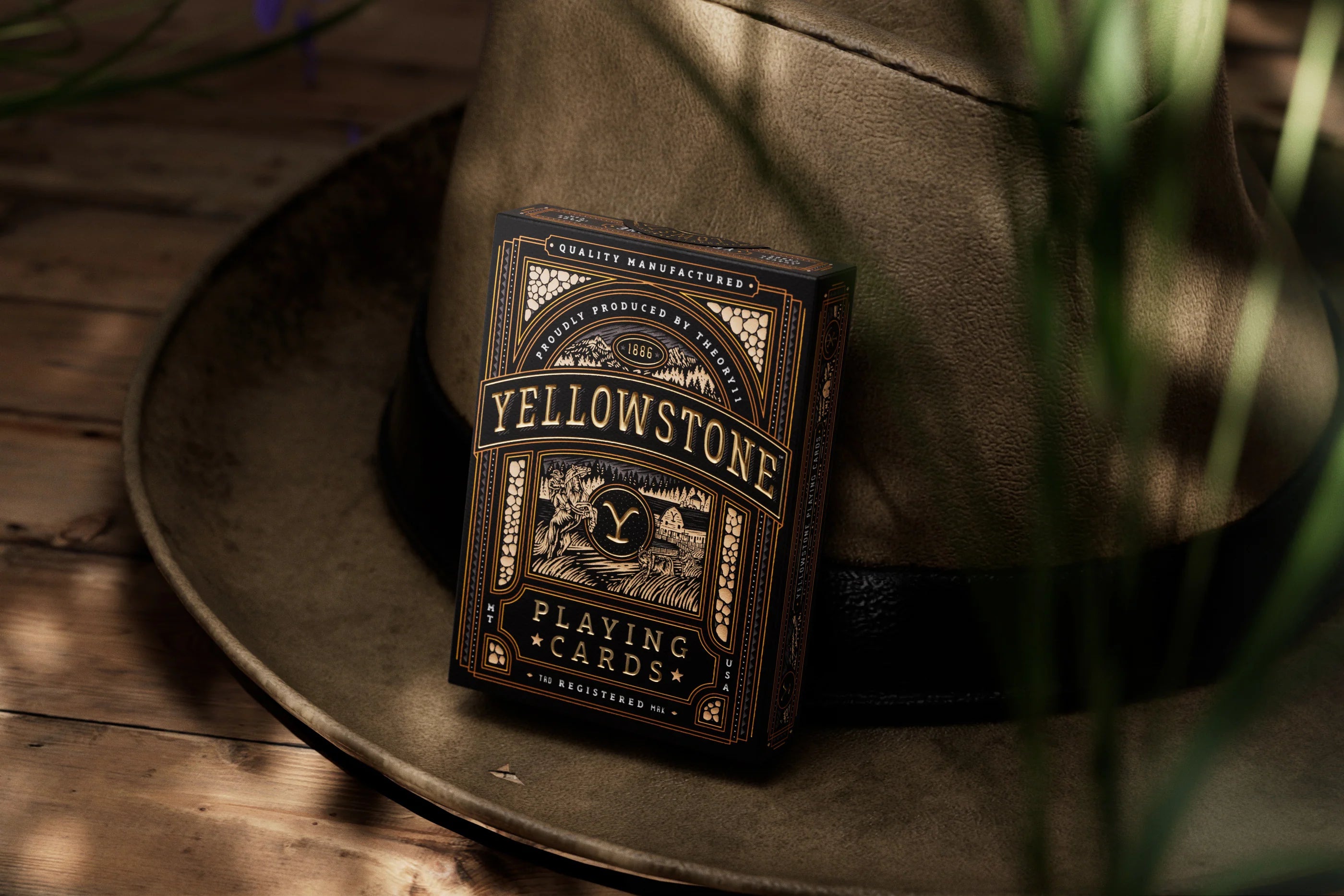 Yellowstone National Park Themed Playing Cards - Premium 52 Deck for Poker, Blackjack & Card Games - Perfect for Camping, Travel & Family Game Nights