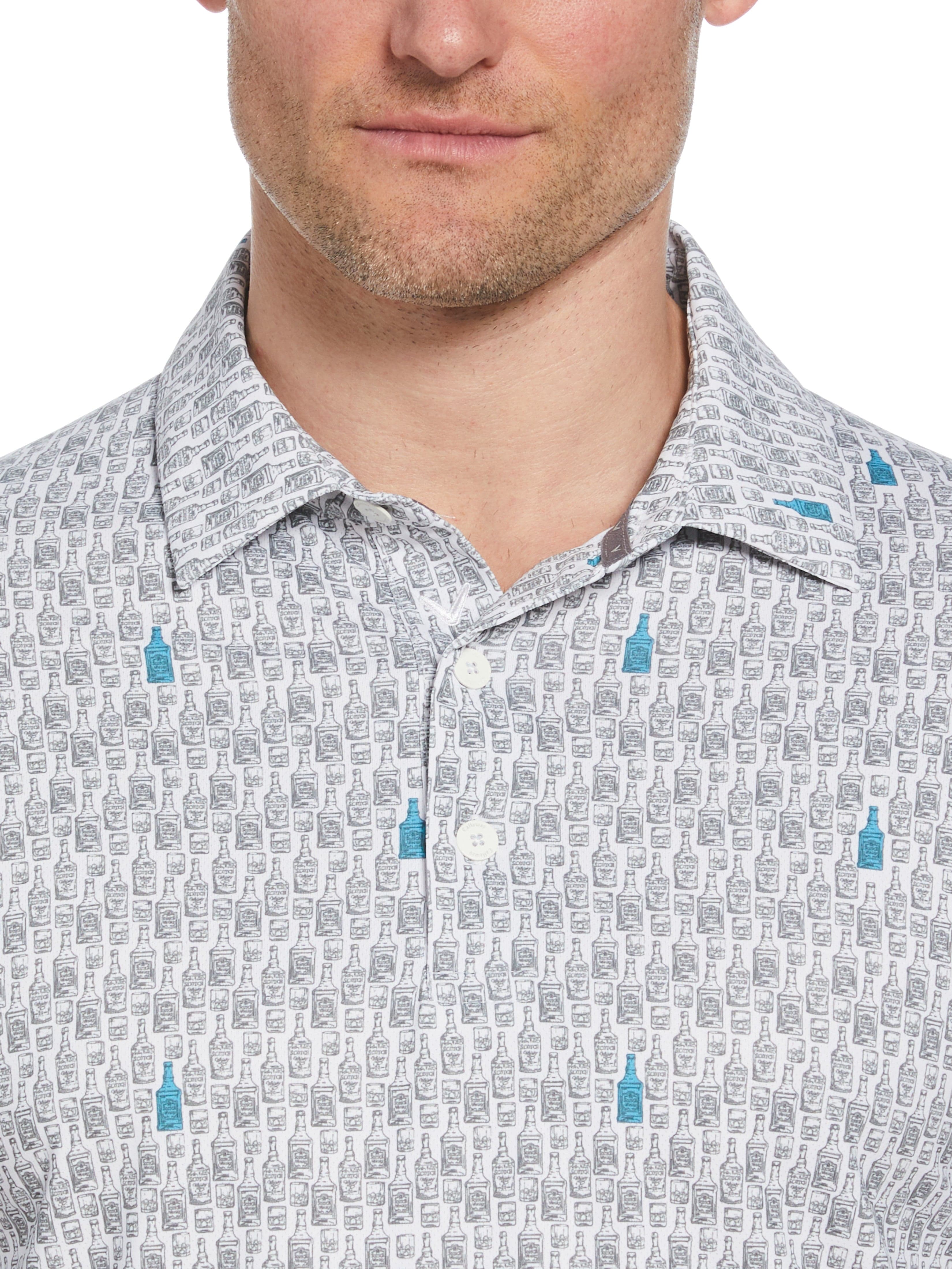 Men's Scotch Plaid Print Golf Polo Shirt - Breathable & Stylish for Casual Wear, Golfing & Outdoor Activities