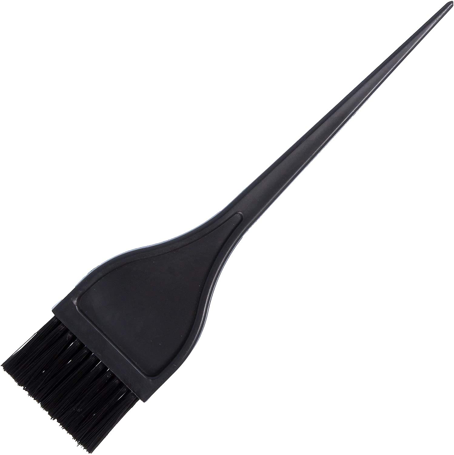 Professional Plastic Dye Brush Set with Hair Comb - Perfect for Salon, Home Hair Coloring & DIY Styling - Includes 1 Brush & 1 Comb