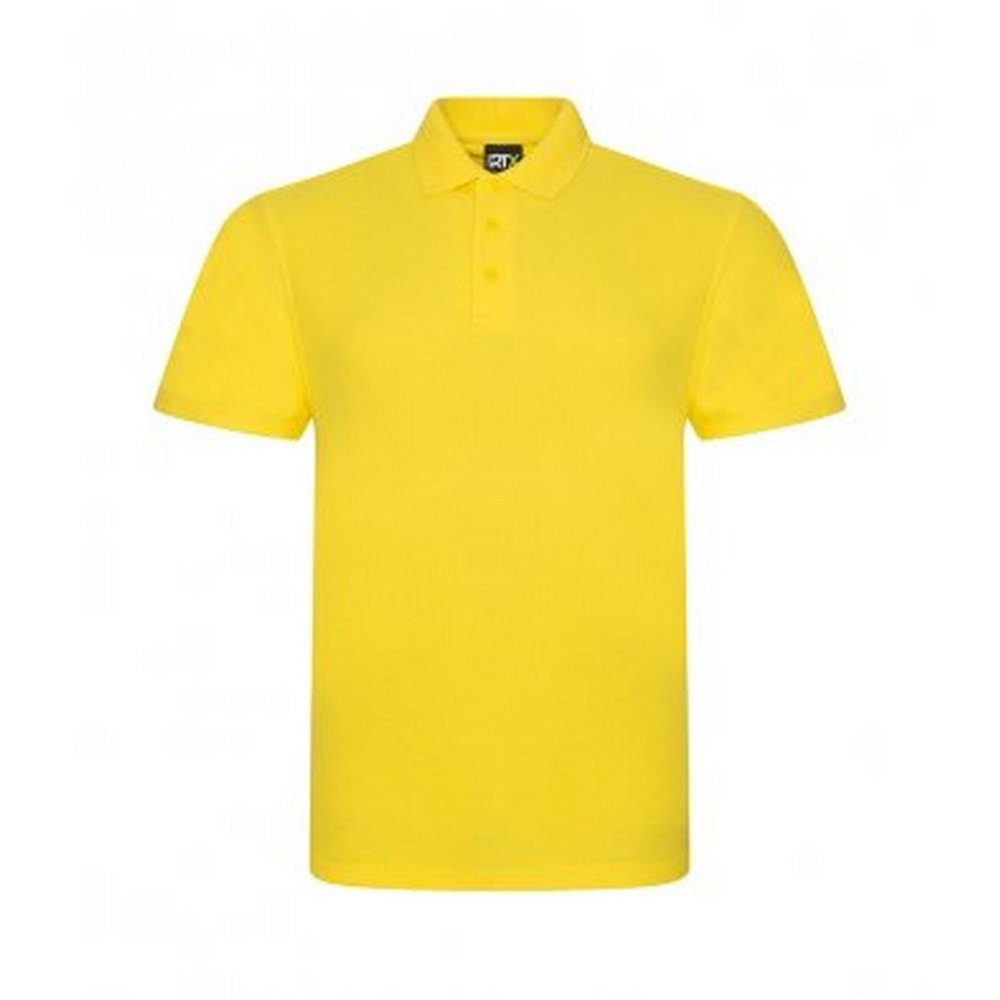 Men's Professional Pique Polo Shirt - Breathable Cotton, Moisture-Wicking, Large Size, Classic Red - Perfect for Golf, Business Casual & Summer Outings