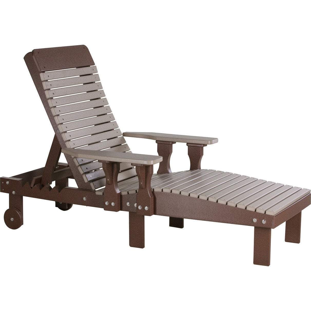 Weather Wood On Chestnut Brown