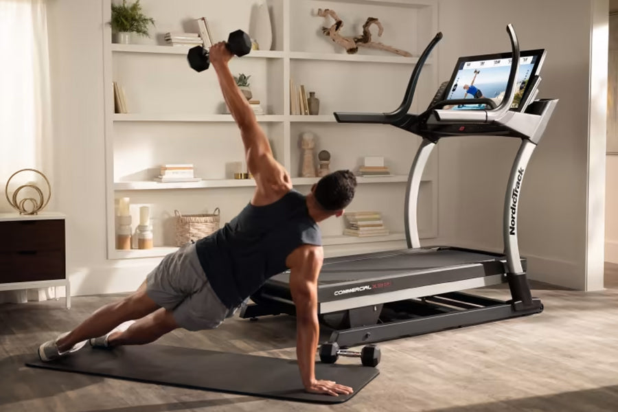 NordicTrack X32i Commercial Treadmill - Premium Incline Trainer for Home Gym, Cardio & Fitness Workouts - Perfect for Running, Walking & HIIT Training