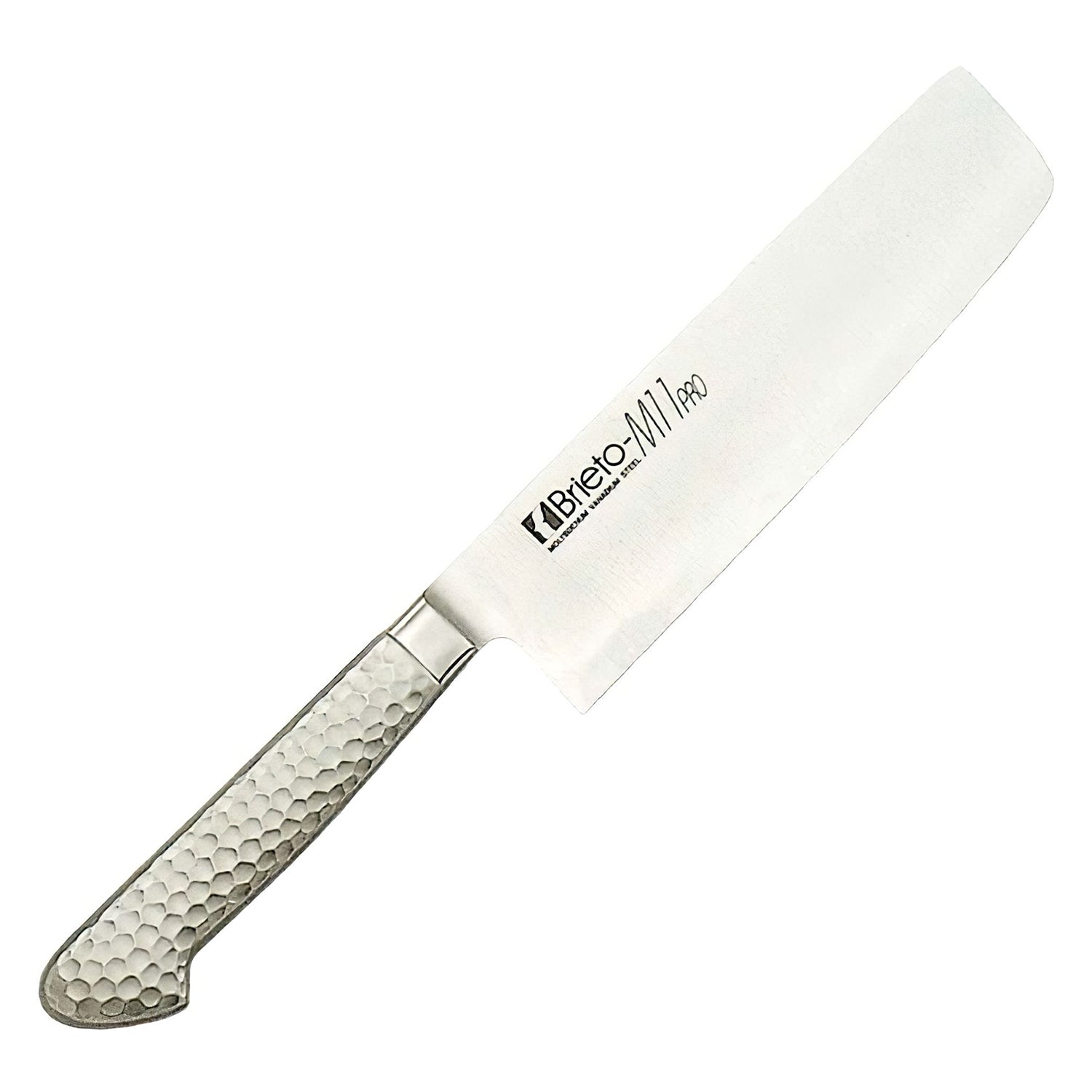 Brieto M11 PRO DPS Molybdenum Steel Nakiri Knife - Japanese Vegetable Knife for Professional Chefs & Home Cooking - Perfect for Chopping, Slicing & Dicing Vegetables