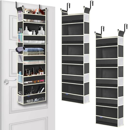 Black - 5 Shelf - 2 Pack