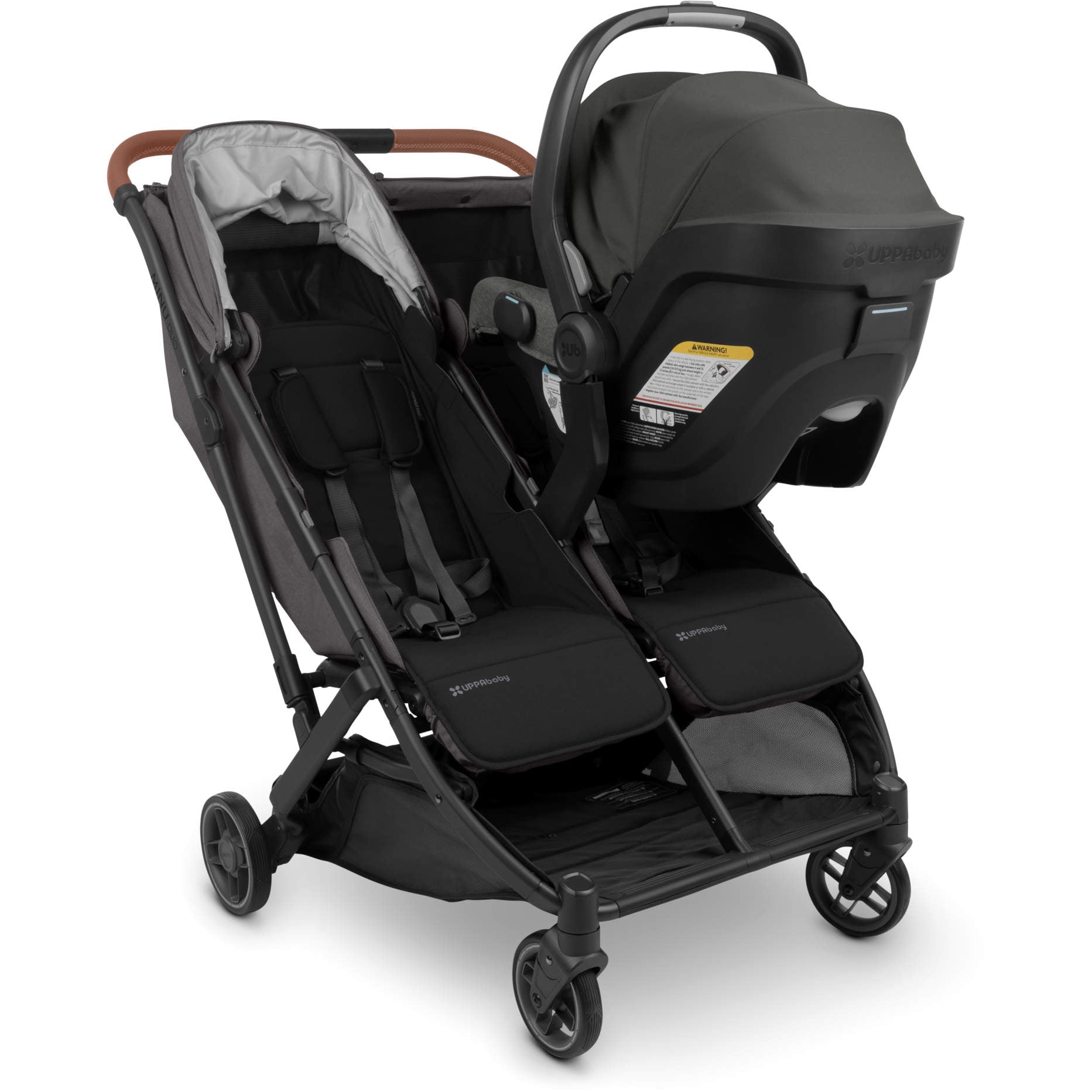 UPPAbaby Minu Duo Infant Car Seat Adapters - Compatible with Mesa, Mesa V2, Mesa Max & Aria - Perfect for Travel & Everyday Use with Strollers