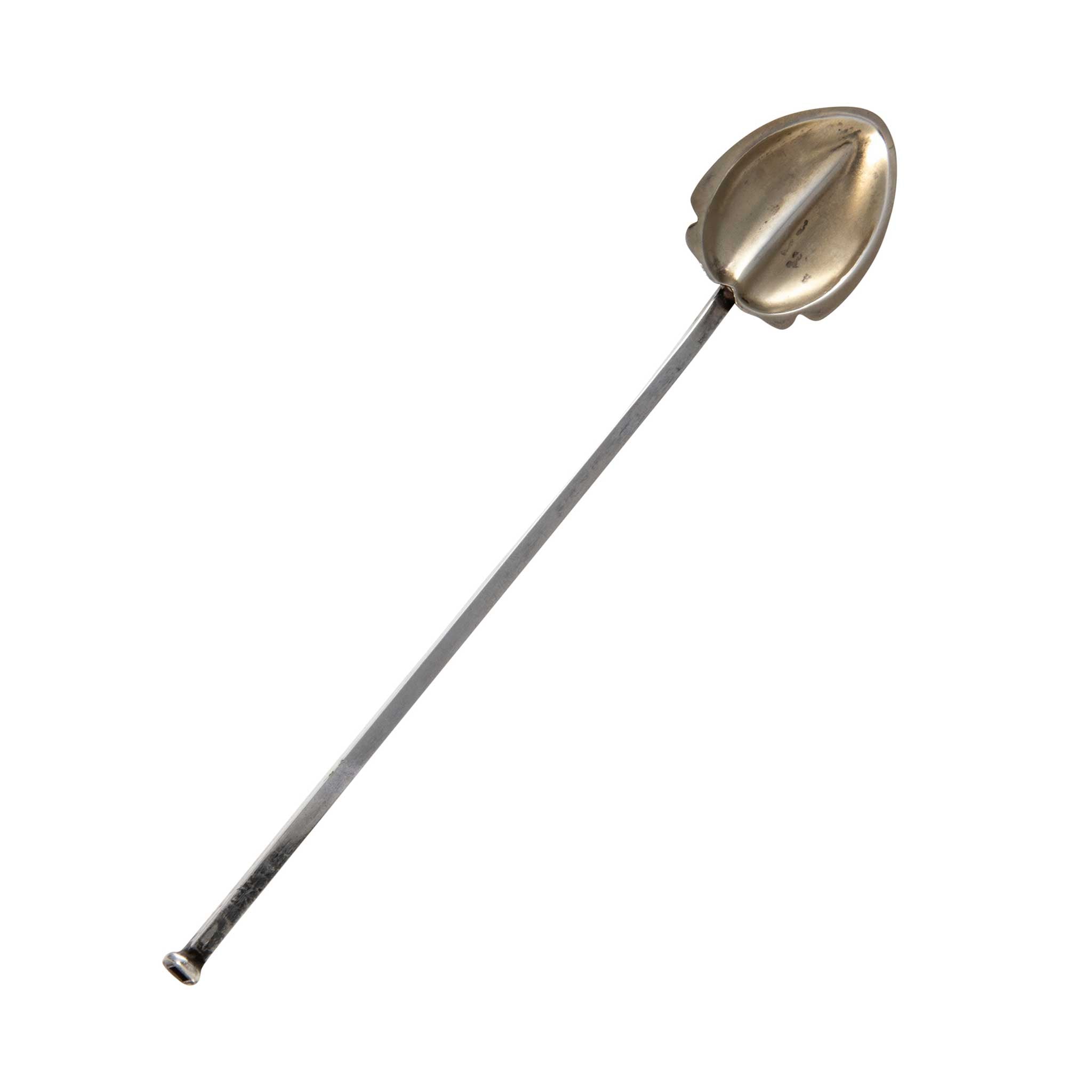 Vintage Sterling Silver Sipper Straw Spoon - Elegant Reusable Drinking Straw & Spoon for Cocktails, Coffee & Tea - Perfect for Parties, Travel & Eco-Friendly Lifestyle