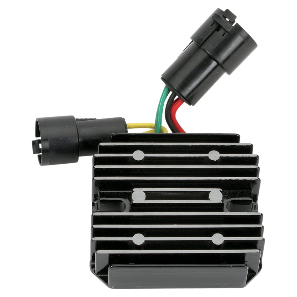 Ricks Motorsport Electric ATV Voltage Regulator Rectifier - Compatible with 2004-2009 Kawasaki KFX 700 - Powersports & Off-Road Vehicle Electrical System Upgrade