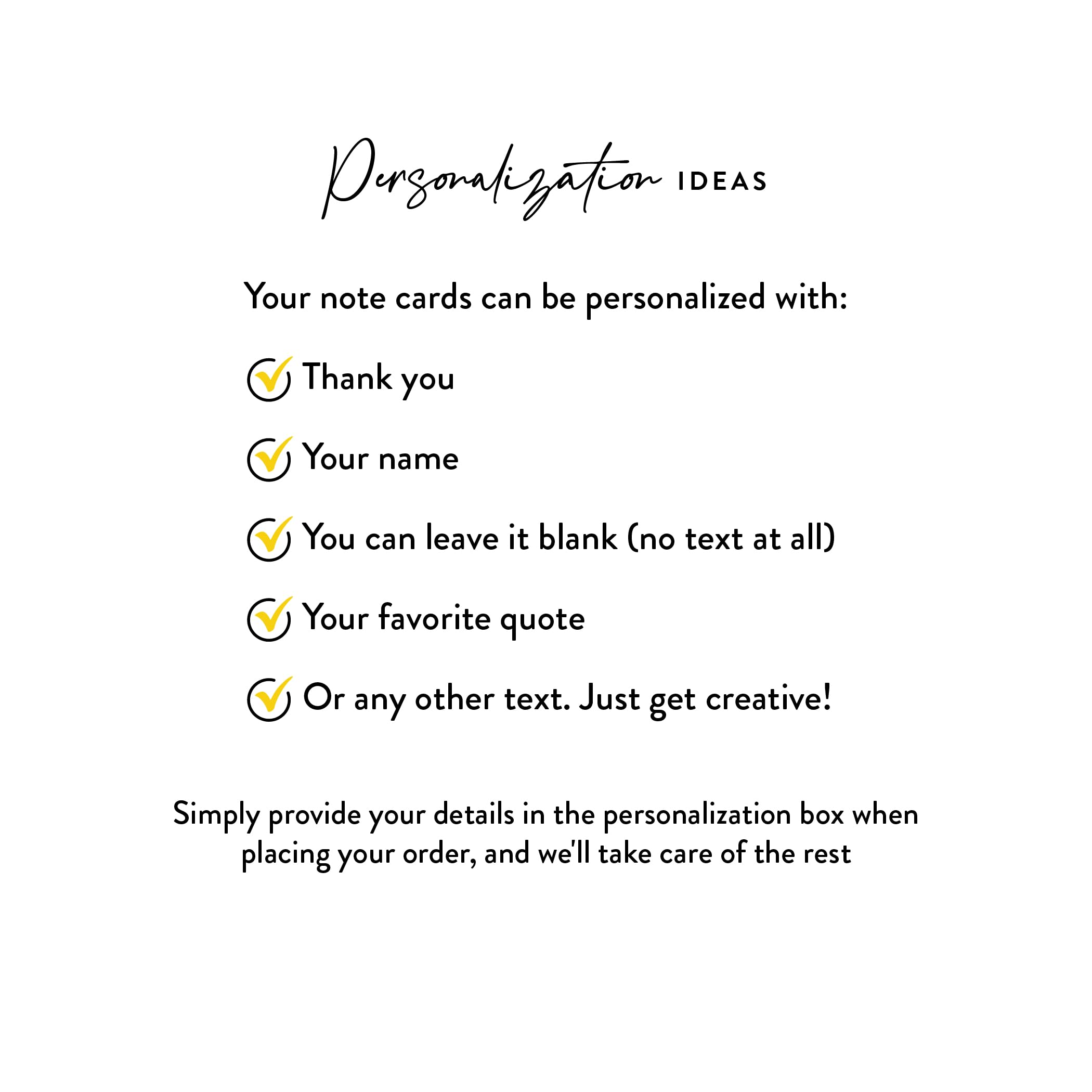 Personalized Guitar Note Cards with Envelopes - Custom Thank You Stationery Set, Choose Quantity & Envelope Color - Perfect for Musicians, Music Teachers & Guitar Lovers (Birthday, Wedding, Thank You Notes)