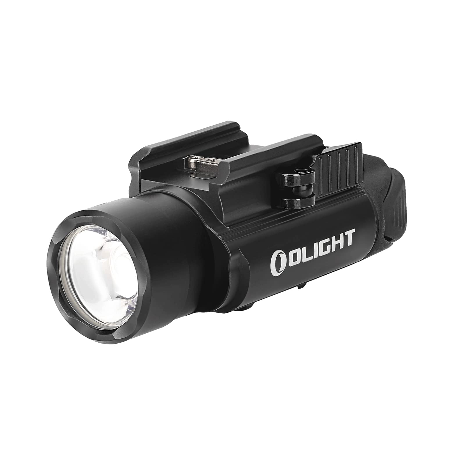 OLIGHT PL-Pro Valkyrie 1500 Lumens Rechargeable Tactical Flashlight with Strobe - Weapon Light for Pistol Rail Mount | Home Defense, Hunting & Tactical Use