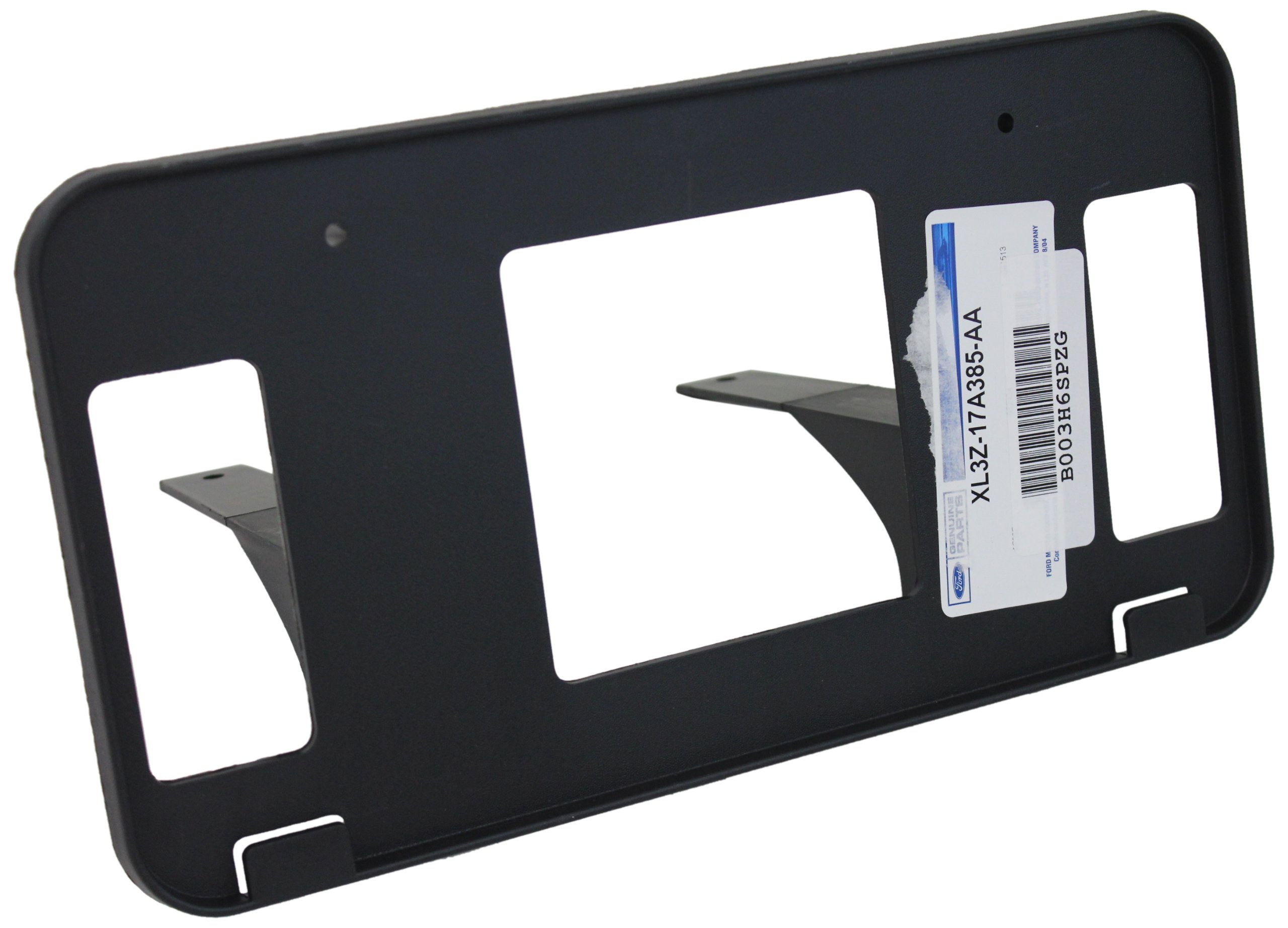 Genuine Ford XL3Z-17A385-AA License Plate Bracket - Front/Rear Mounting Kit for Ford Vehicles - Perfect for Truck, SUV & Car License Plate Installation
