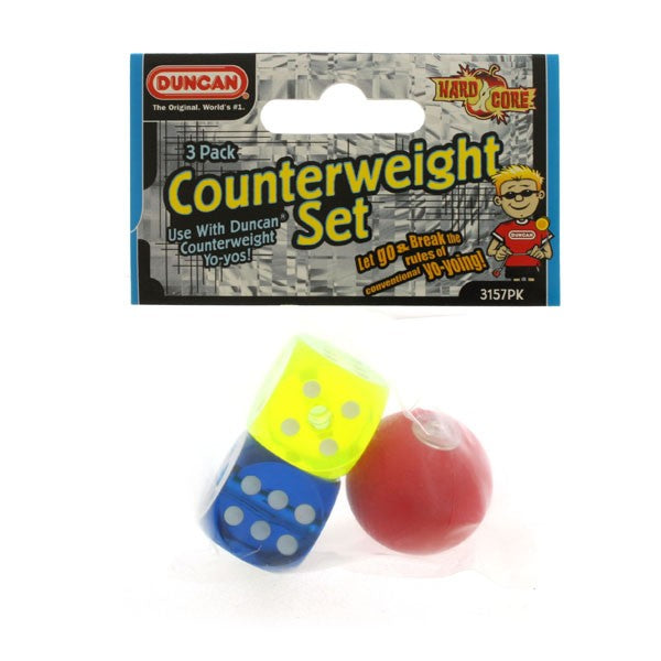 Duncan Counterweight 3 Pack Set - Premium Yo-Yo Accessories for Smooth Performance | Perfect for Professional Players & Yo-Yo Enthusiasts