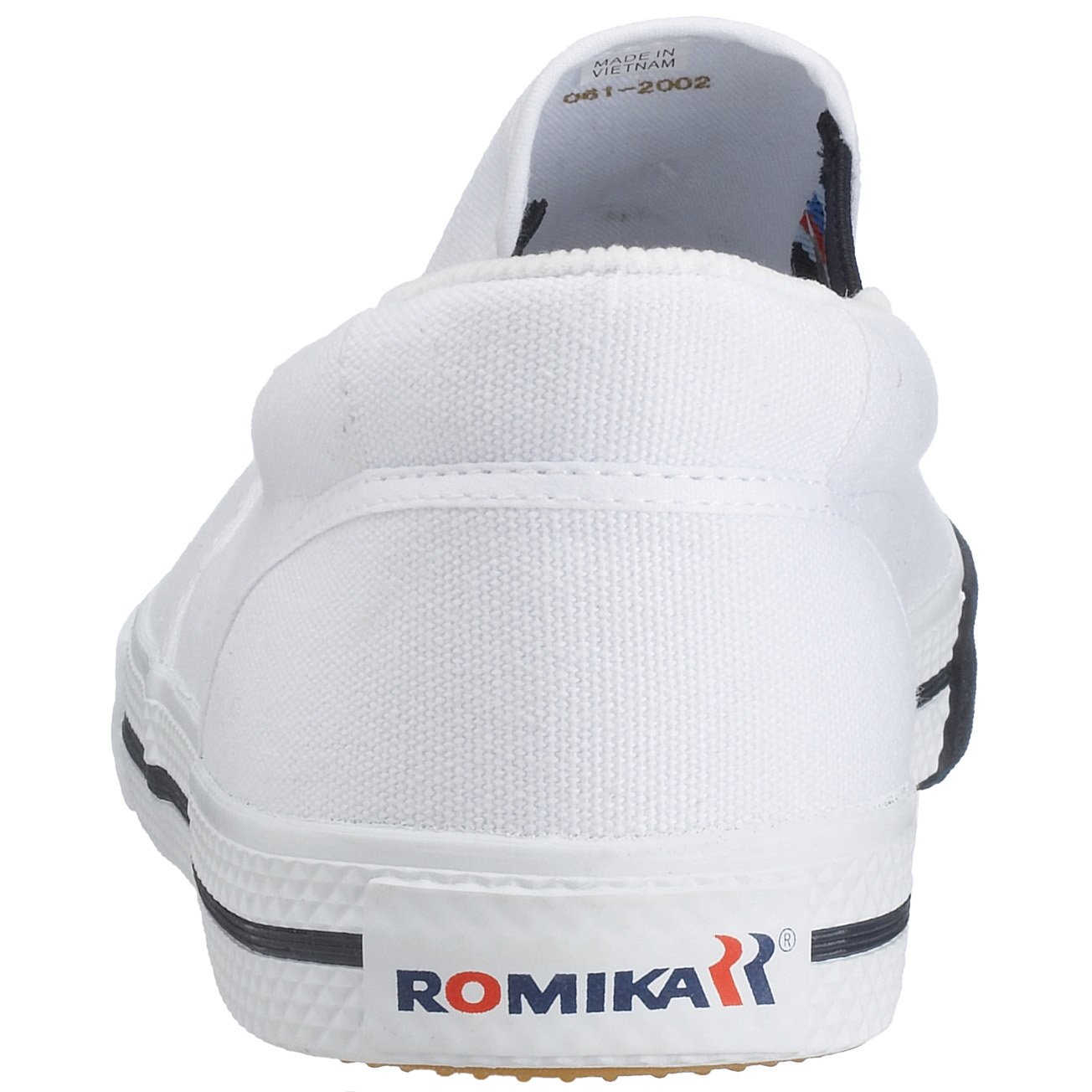 Romika Men's Loafers Boat Shoes - Comfortable Slip-On Casual Shoes for Men & Women (White, Size 16.5 Women/15 Men) - Perfect for Office, Travel & Everyday Wear