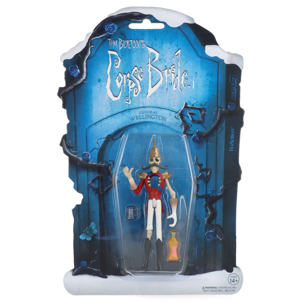 General Wellington Tim Burton's Corpse Bride Collectible Figure - Perfect for Halloween Decorations, Movie Memorabilia Displays, and Gothic Home Decor