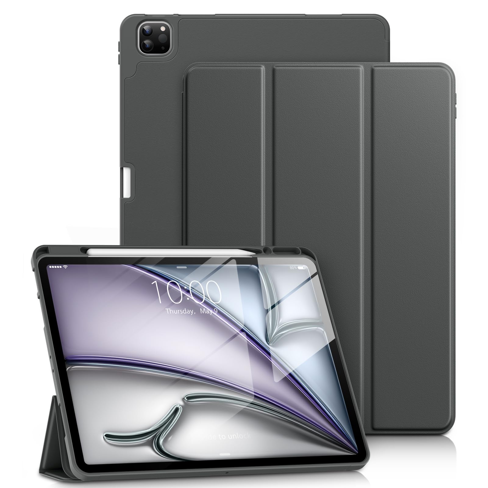 DTTO Slim Trifold Stand Case for iPad Air 13