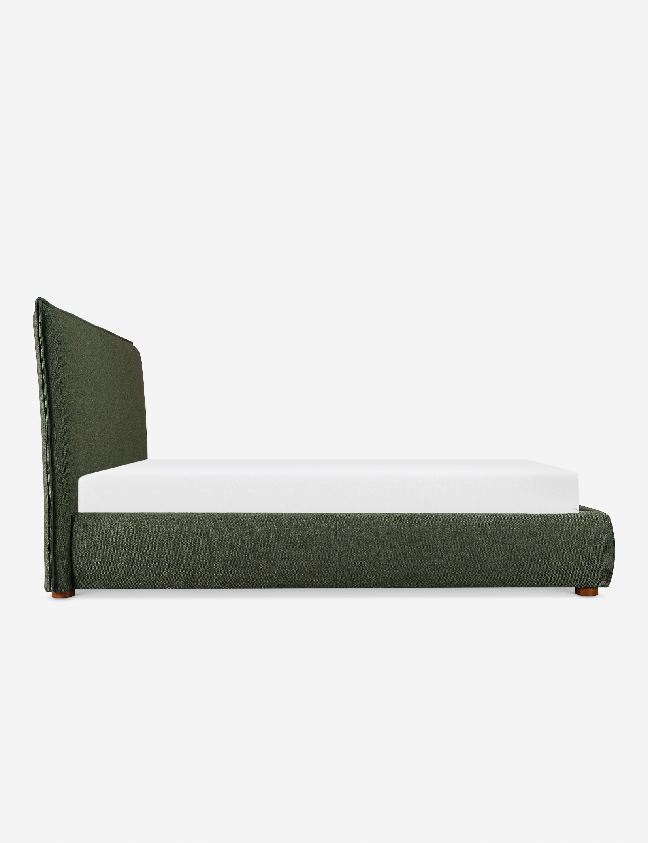Cambria Platform Bed Frame - Modern Low Profile Bed with Wooden Slats - Perfect for Minimalist Bedroom & Small Spaces
