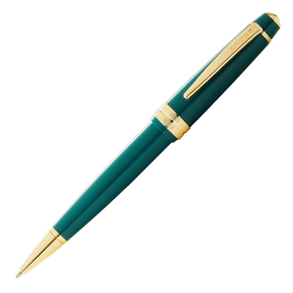 Cross Bailey Light Ballpoint Pen - Green with Gold Trim - Premium Writing Instrument for Office, School & Gift Giving