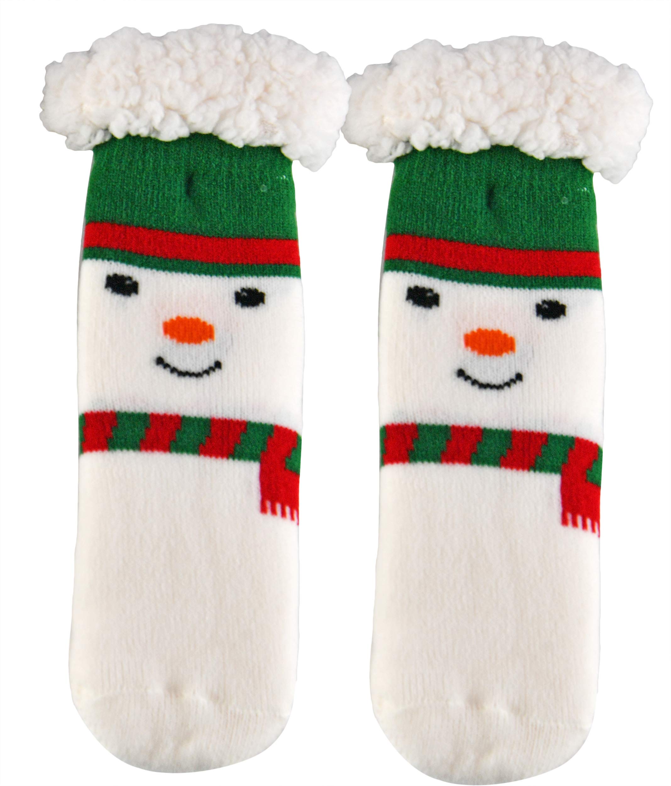 LilGift ARAD Fluffy Thermal Sherpa Slipper Socks - Cozy Crew Socks for Women & Men | Warm Winter House Shoes for Indoor Comfort, Home Relaxation & Cold Weather Wear