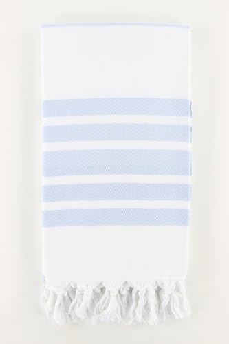 White & Light Blue