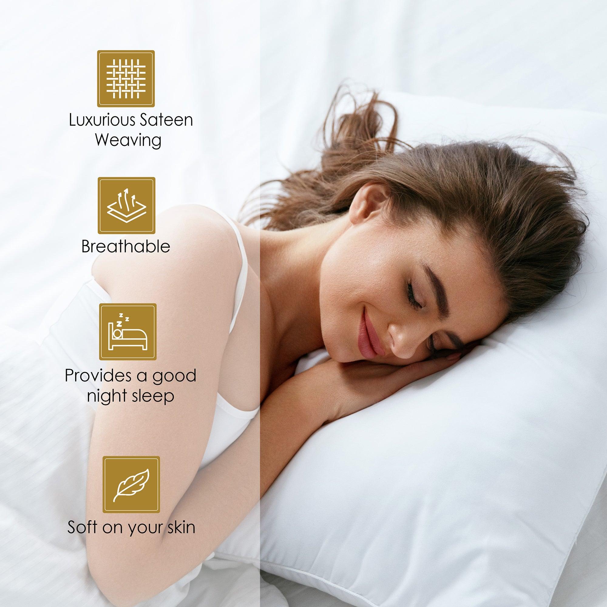 Premium 100% Egyptian Cotton 530 Thread Count Bed Sheet Set - Queen Size, 4-Piece, Breathable & Soft for Ultimate Comfort - Perfect for Luxury Hotels, Master Bedrooms & Gift Giving