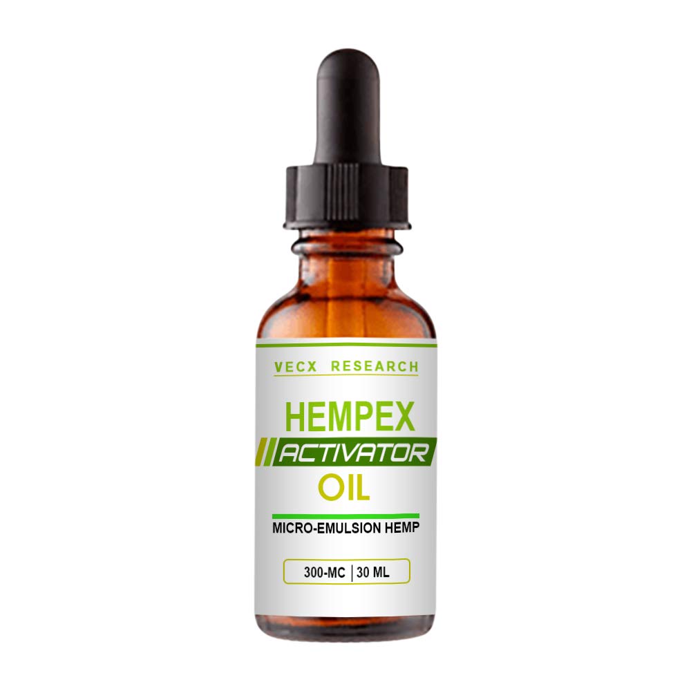 Hempex Activator Oil - Natural Hair Growth & Scalp Treatment for Men & Women | Promotes Thicker, Healthier Hair | Perfect for Daily Use & Styling