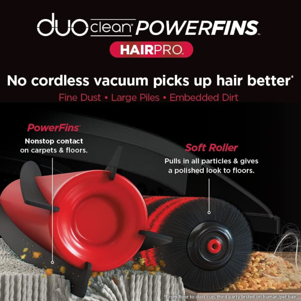 SHARK UZ865HCCO Stratos Cordless Vacuum Cleaner with Clean Sense IQ & Odor Neutralizer - Factory Serviced, 90-Day Warranty - Perfect for Pet Hair, Hard Floors & Deep Carpet Cleaning