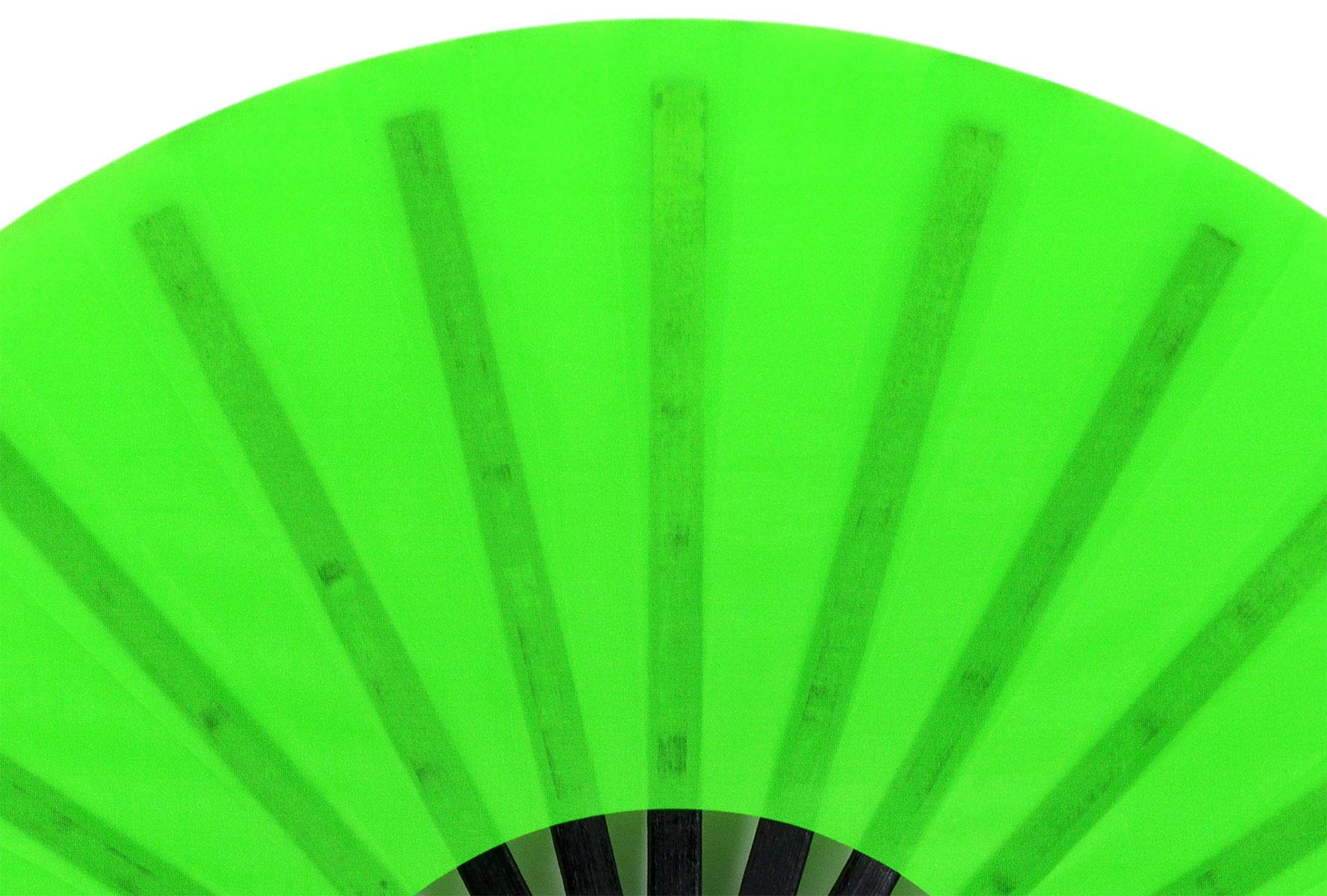 Amajiji Large Folding Hand Fan for Women & Men - Traditional Chinese Japanese Style Handheld Cooling Fan - Perfect for Dance, Rave, Wedding, Drag Queen Performances, Home Decor & Gift Giving (Elegant Green) - Stay Cool at Outdoor Events, Parties & Cultural Performances