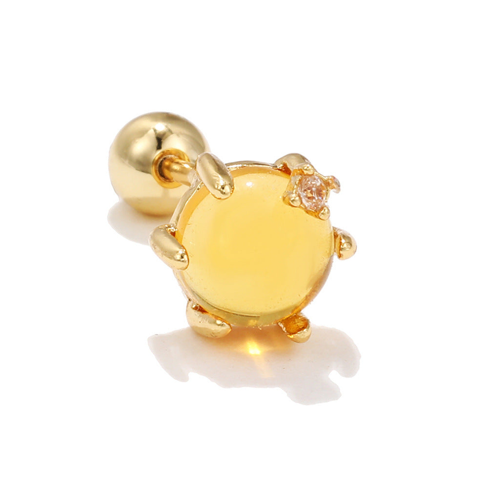 20G Frog & Octopus Cartilage Barbell Stud Earring - Body Jewelry for Cartilage, Helix, Tragus Piercing | EGD0318 | Perfect for Everyday Wear & Unique Style
