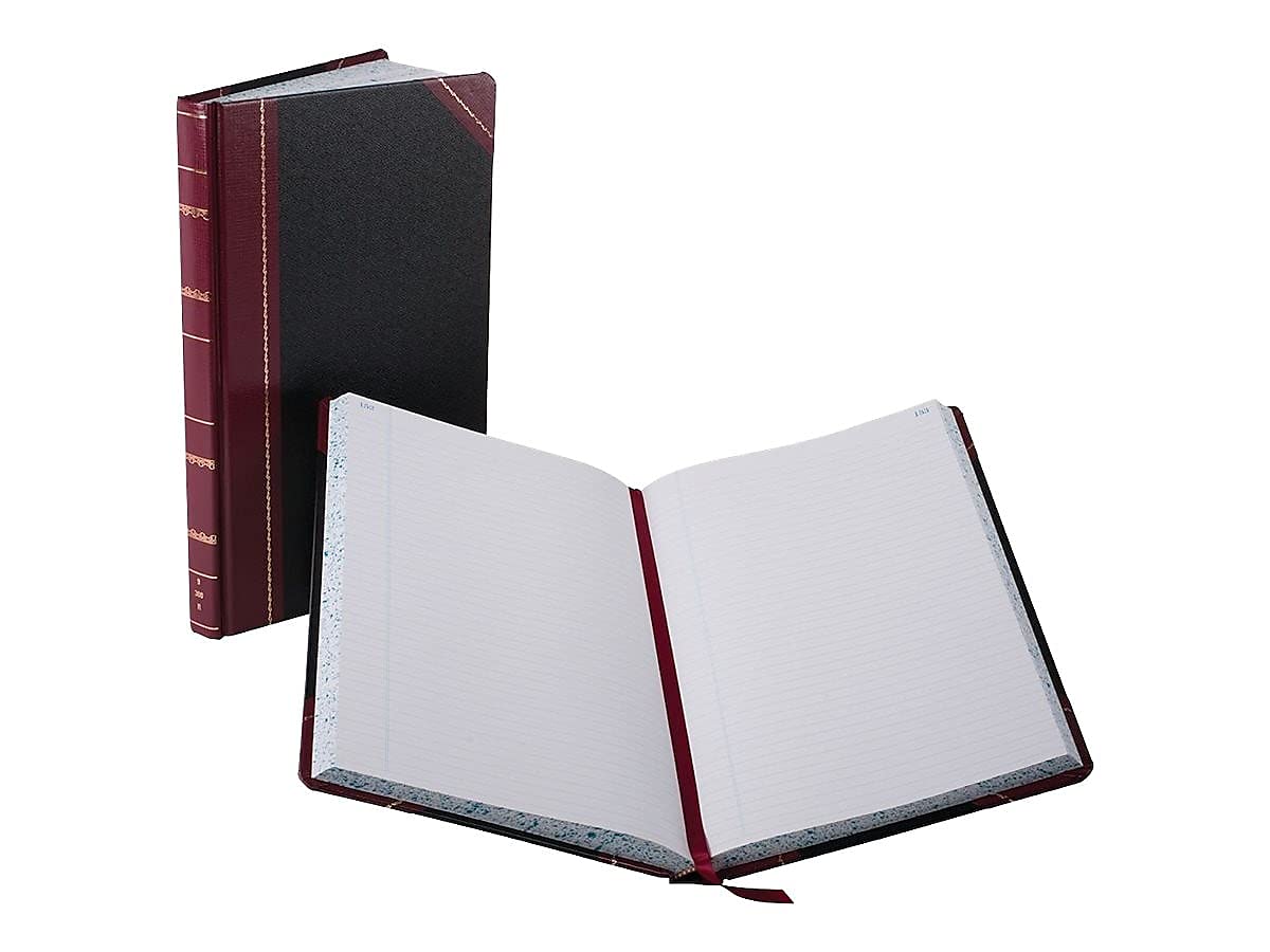 Boorum & Pease 9300R Accounting Ledger Book - 300 Record-Ruled Pages, 14.1