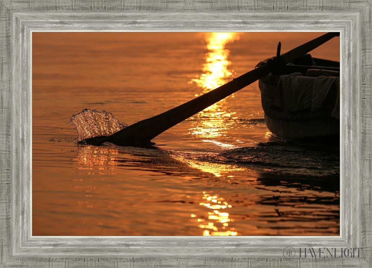 Fishers of Men Series 1 - Plate 6 - Christian Wall Art Decor - Bible Verse Home Decor - Perfect for Church, Office & Gift Giving