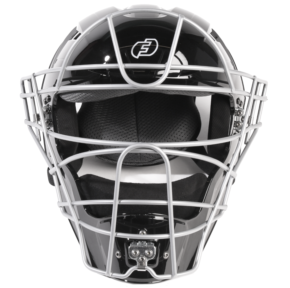 FORCE3 XS3® PRO Catchers Helmet - NOCSAE Certified Gloss Finish Baseball Catcher's Mask for Youth & Adult Players - Perfect for Games, Training & Safety Protection
