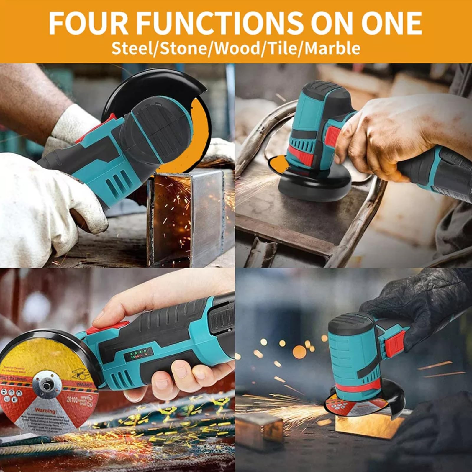 5PCS 75mm Circular Resin Saw Blade Grinding Wheel Cutting Disc - Fiber Reinforced for Angle Grinder & Power Tools - Perfect for Metal, Wood & Stone Cutting - DIY & Professional Use