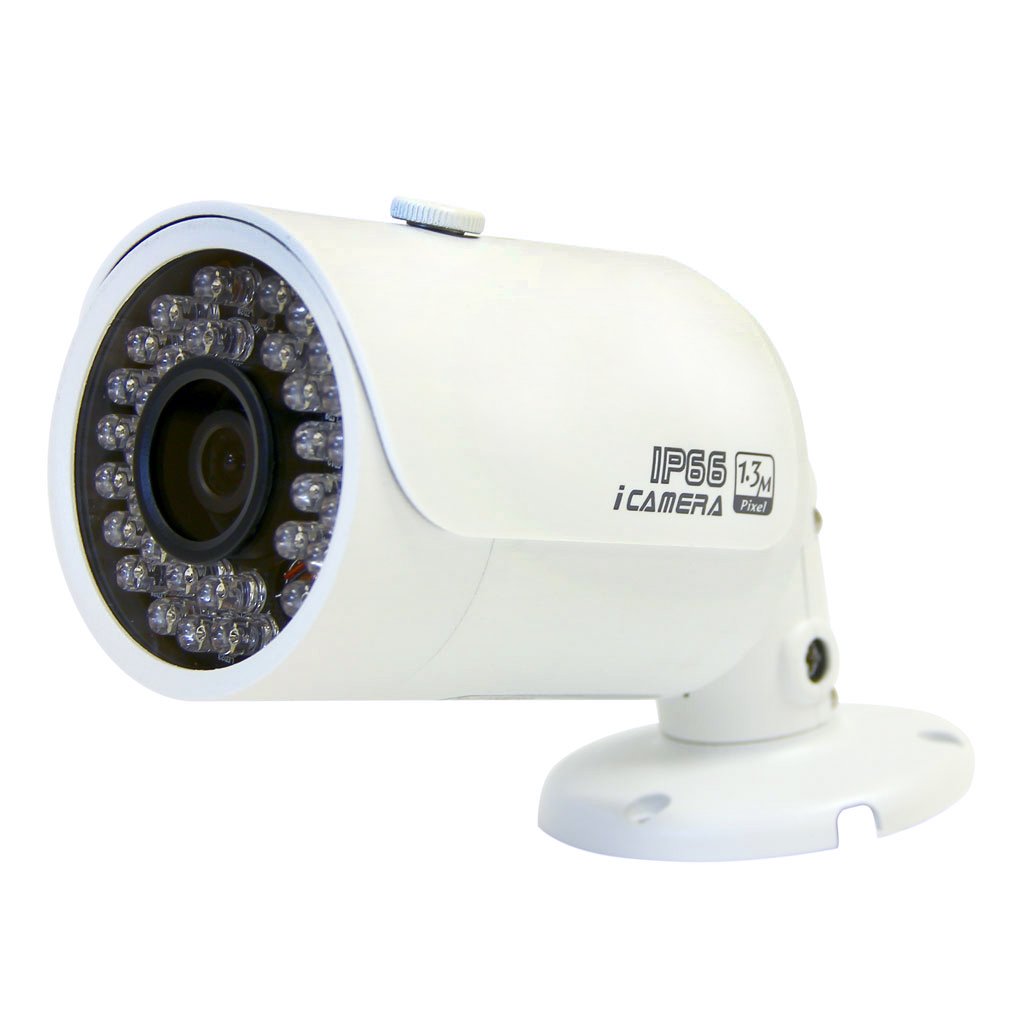 1.3 Megapixel HD IP Network Bullet IR Security Camera - Outdoor/Indoor Night Vision Surveillance for Home & Business Security