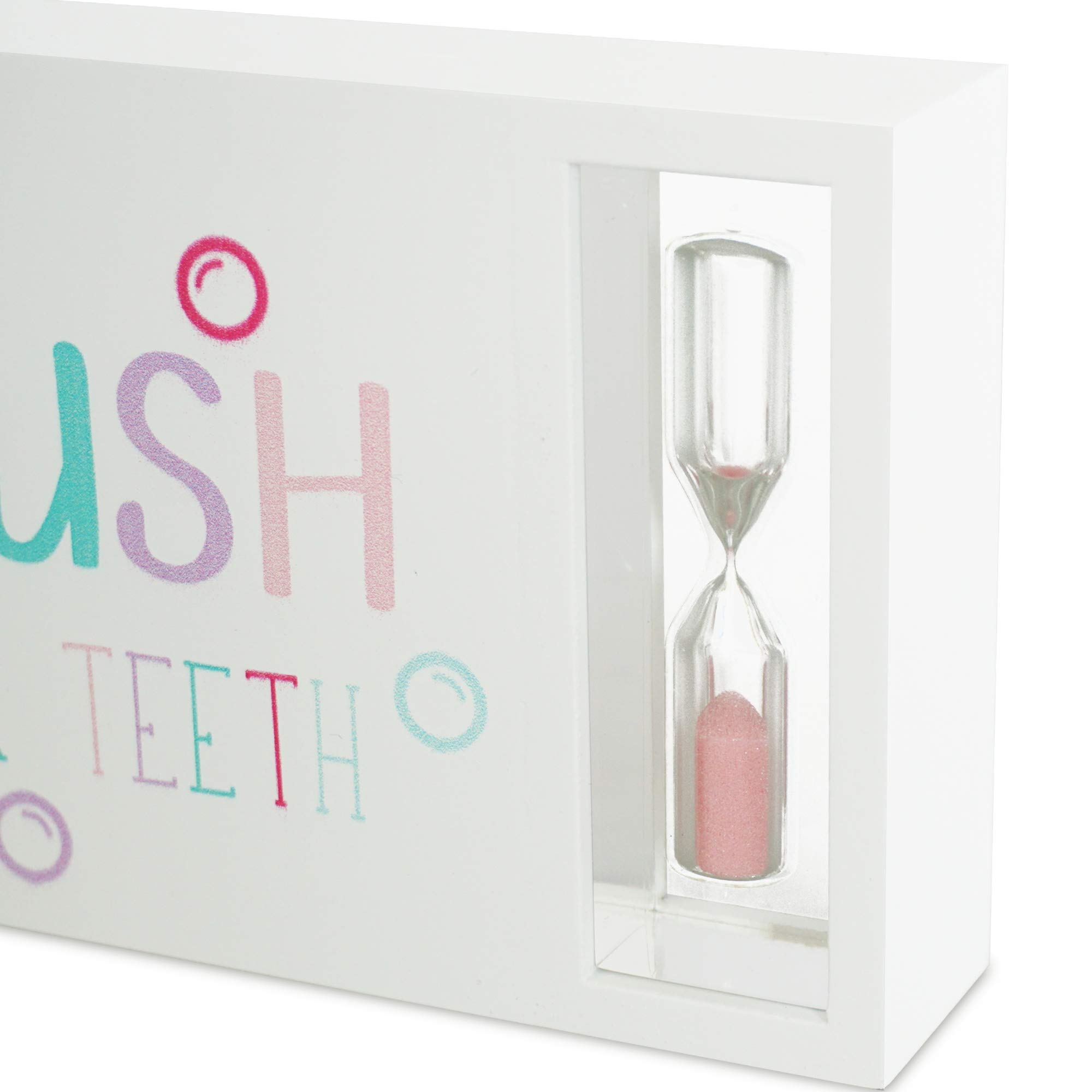 Reversible Kids Sand Timer for Bathroom - Fun Toothbrush & Handwashing Timer for Children | Perfect for Brushing Teeth, Washing Hands & Teaching Time Management (Dream Design)
