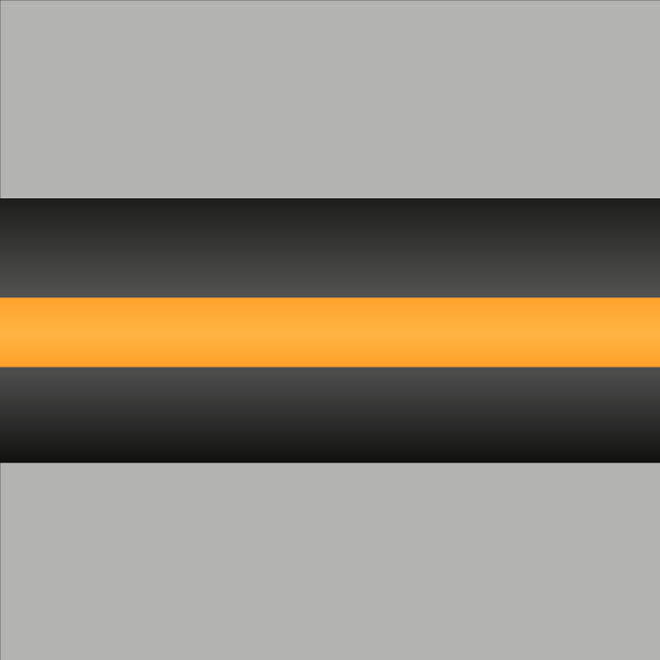 Black/Orange
