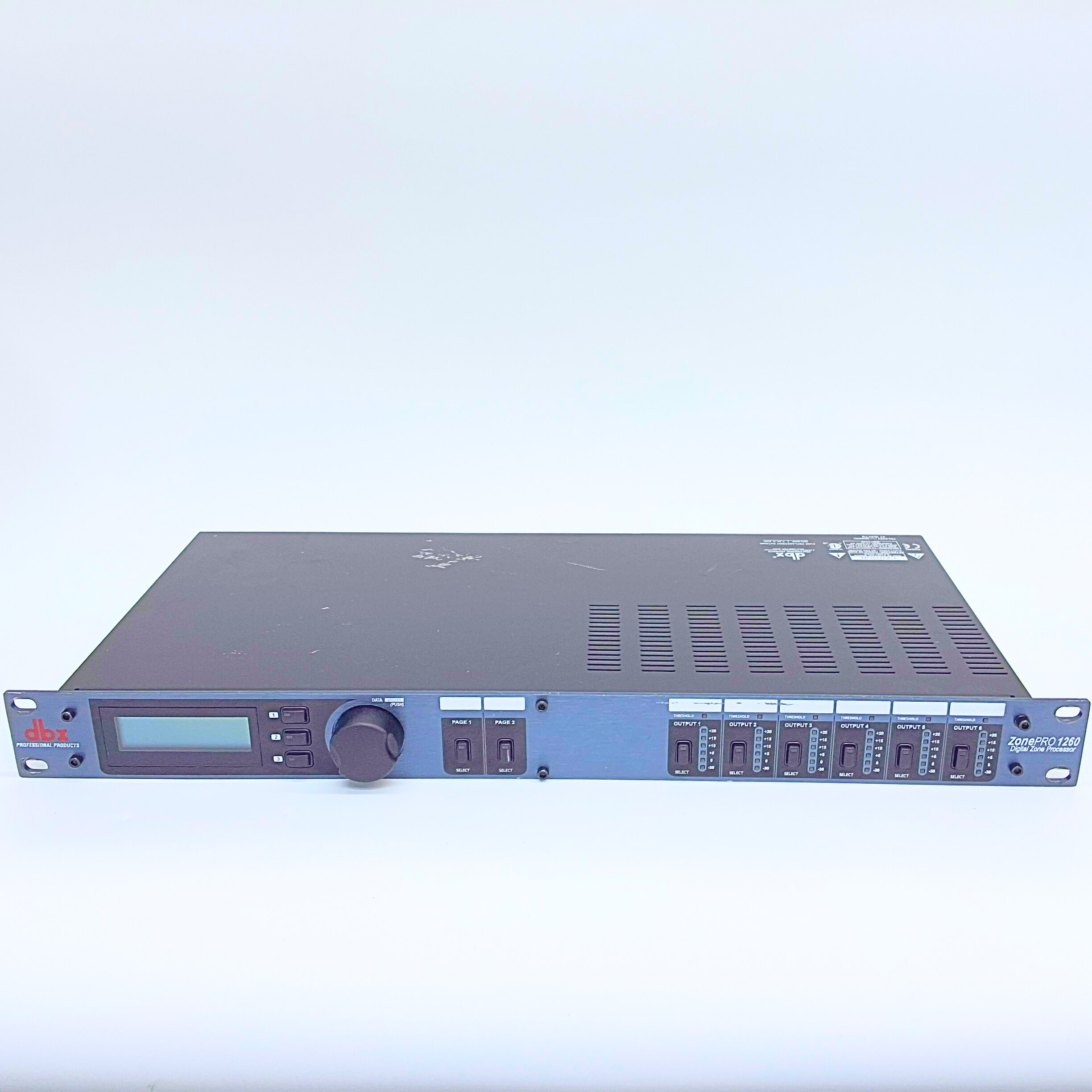 DBX ZonePro 1260V Digital Audio Zone Processor - Professional Sound System Control for Churches, Theaters & Conference Rooms