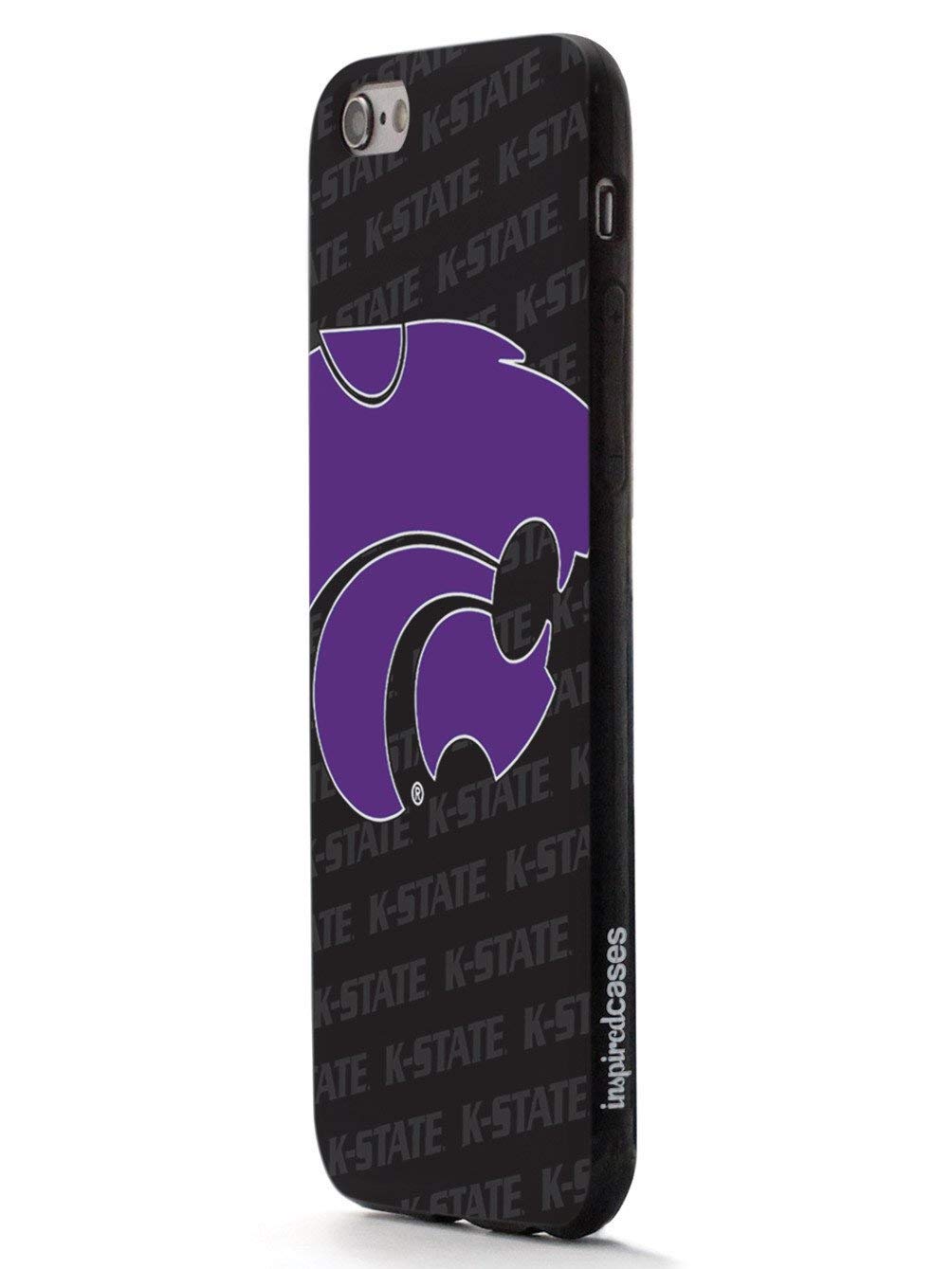 Inspired Cases - Shockproof & Anti-Scratch iPhone 8 Plus Case with 3D Texture Design | Compatible with Apple iPhone 8 Plus | Kansas State University Wildcats Theme | Perfect for Daily Use, Travel & Outdoor Activities