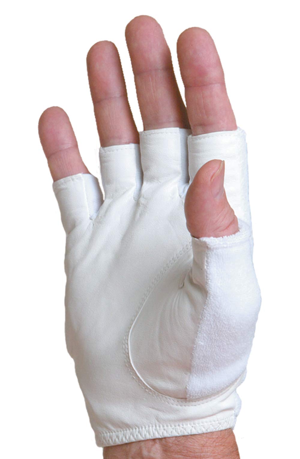 Tourna Sports Half Finger Tennis & Pickleball Gloves for Men - Breathable Grip & Wrist Support - Perfect for Court Sports & Outdoor Games