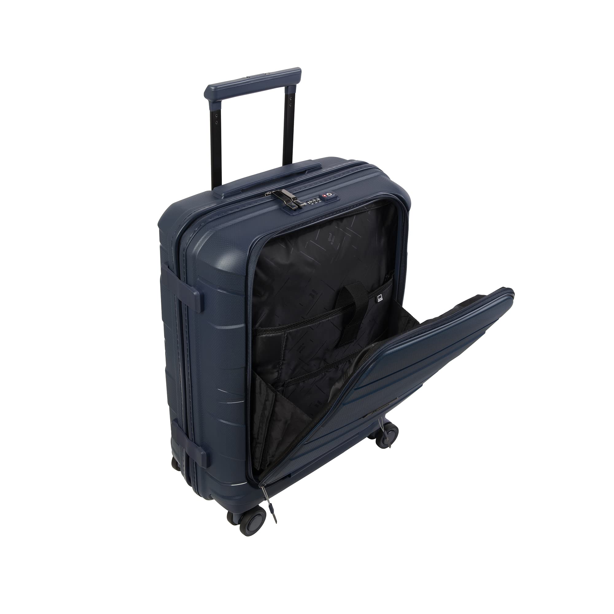 it luggage Momentous 3 Piece Hardside Spinner Suitcase Set with 8 Wheels & Expandable Design - Tibet Lan Color | Perfect for Business Travel, Family Vacations & International Trips