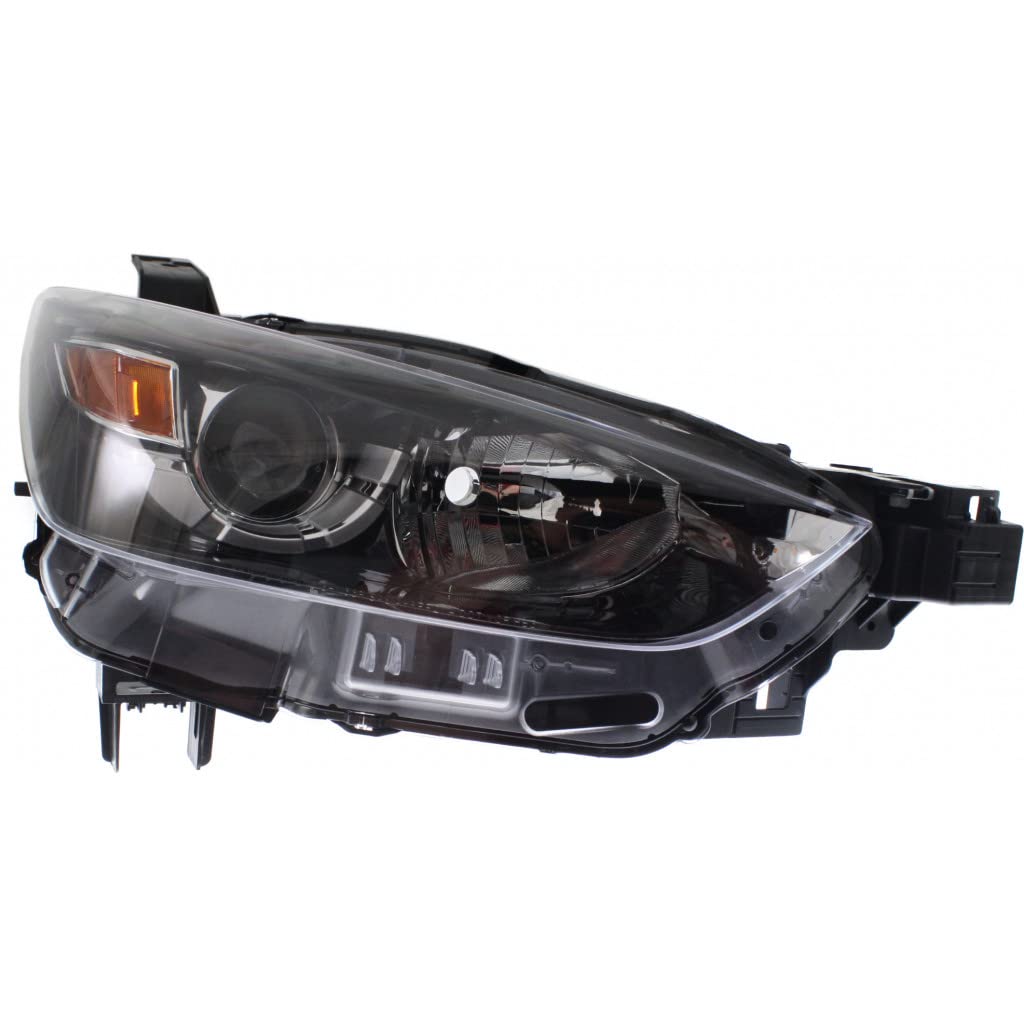 2016-2022 Mazda CX-3 Passenger Side Headlight Assembly - CAPA Certified Replacement for MA2519173 & MA2519173C (DB4N510K0A) - Perfect for Night Driving & Auto Repair