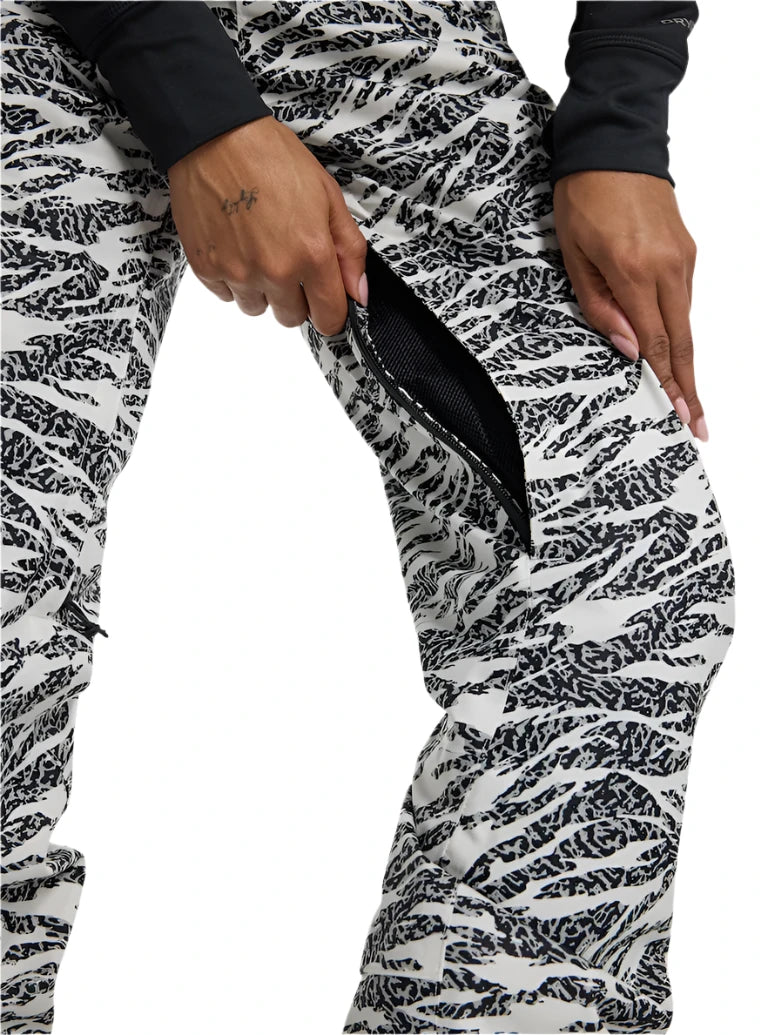 Burton Women's Marcy 2L High Rise Stretch Pants 2025 - Waterproof Hiking & Snowboarding Pants for Outdoor Adventures