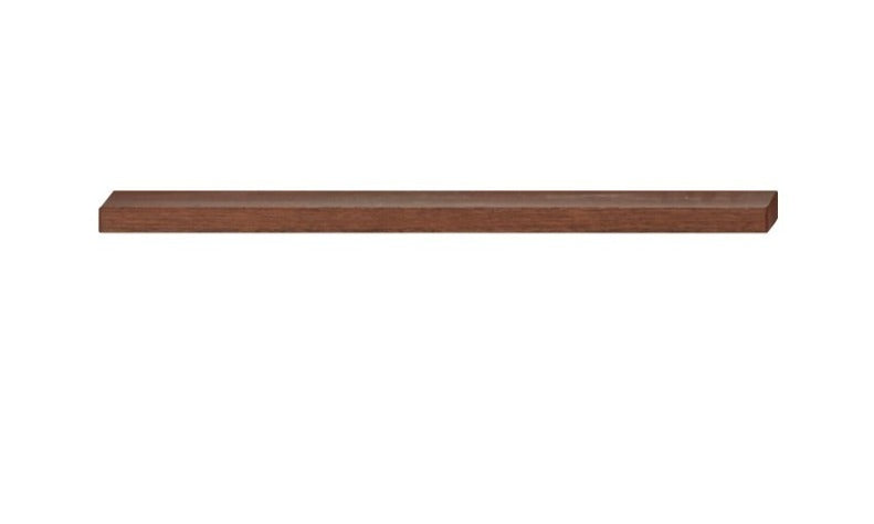 Solid Oak Wood Wall Shelf - Rustic Floating Shelf for Living Room, Bedroom, Kitchen Storage & Decor - Handmade Hanging Wall Rack for Home Organization